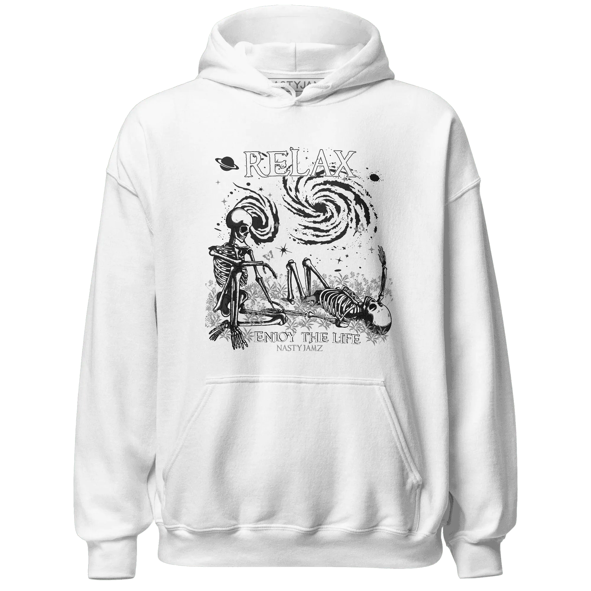White-Thunder-4s-NastyJamz-Hoodie-Match-Relax