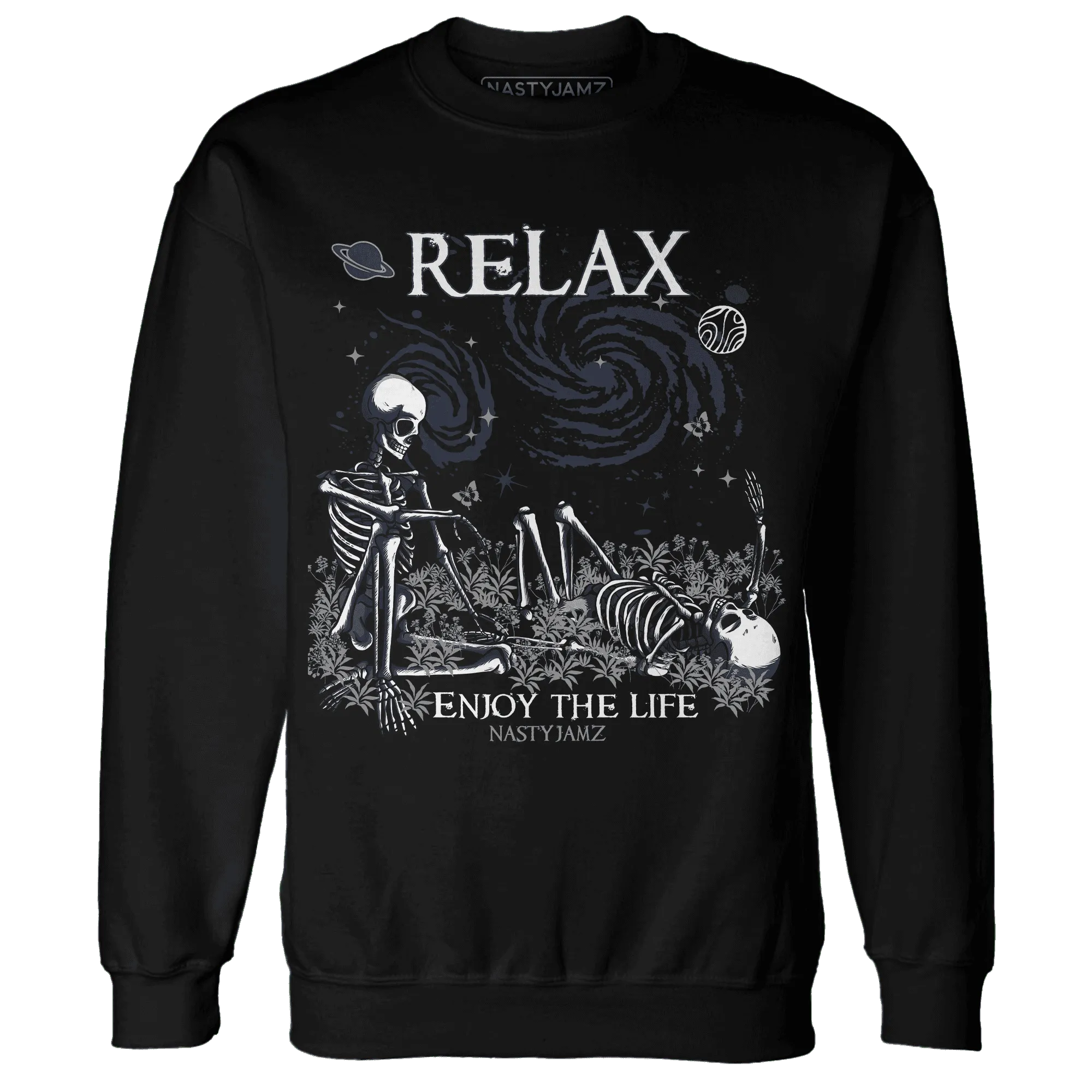 White-Navy-6s-NastyJamz-Sweatshirt-Match-Relax