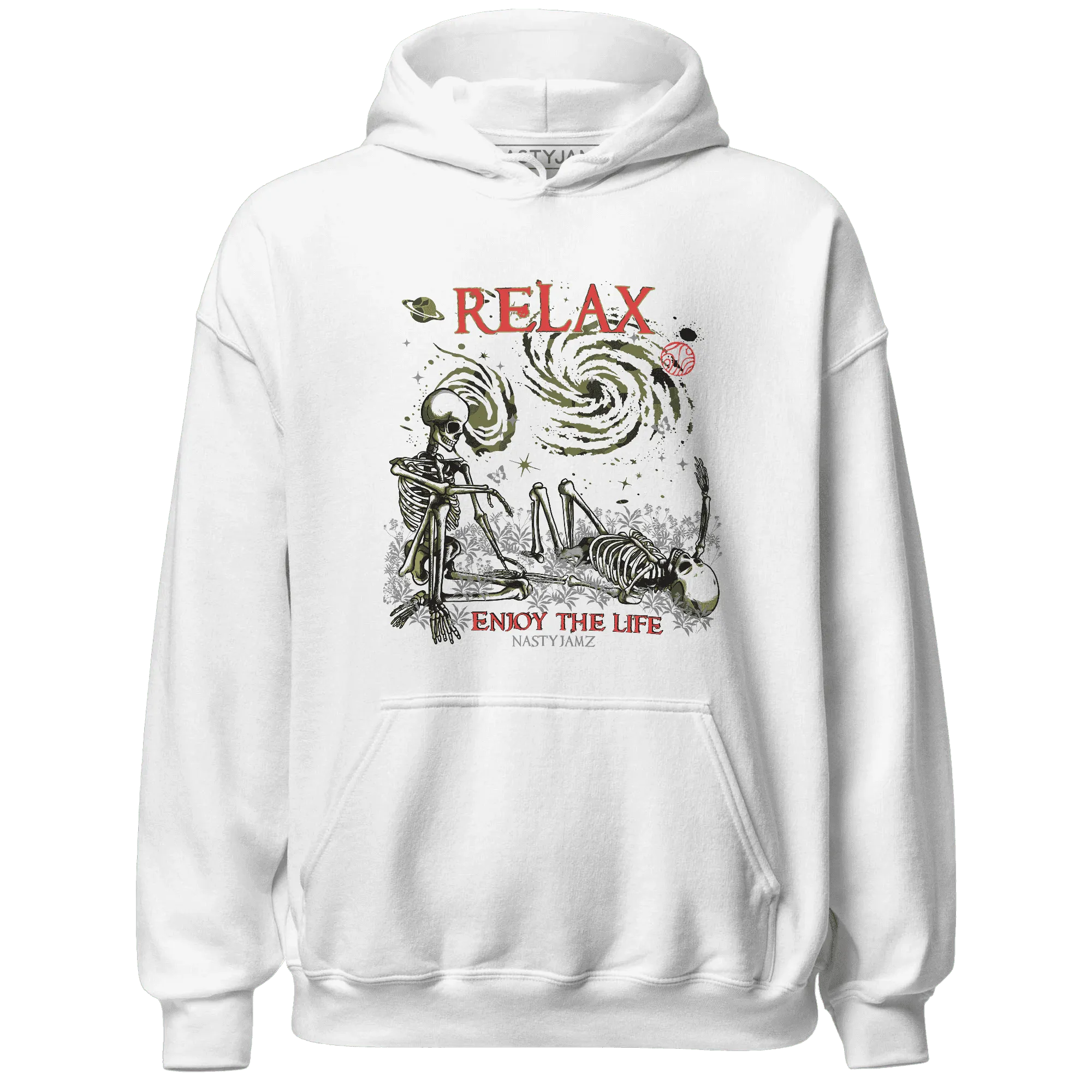 AM-90-Dark-Sage-Solar-Red-Hoodie-Match-Relax