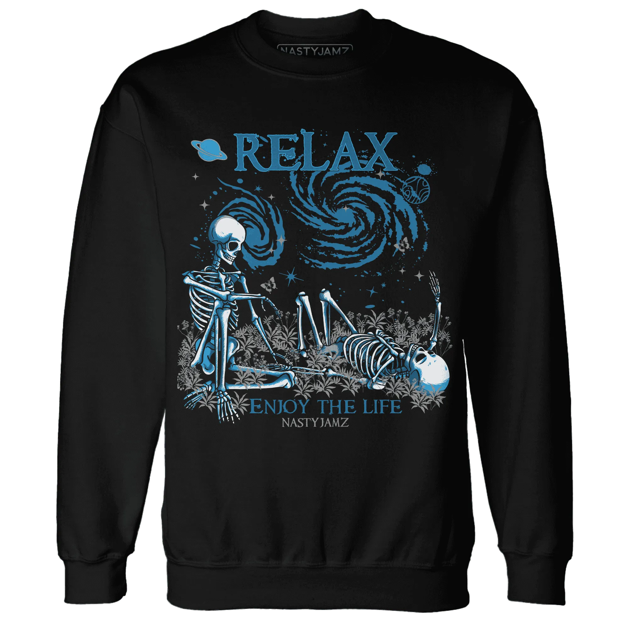 Powder-Blue-9s-NastyJamz-Sweatshirt-Match-Relax