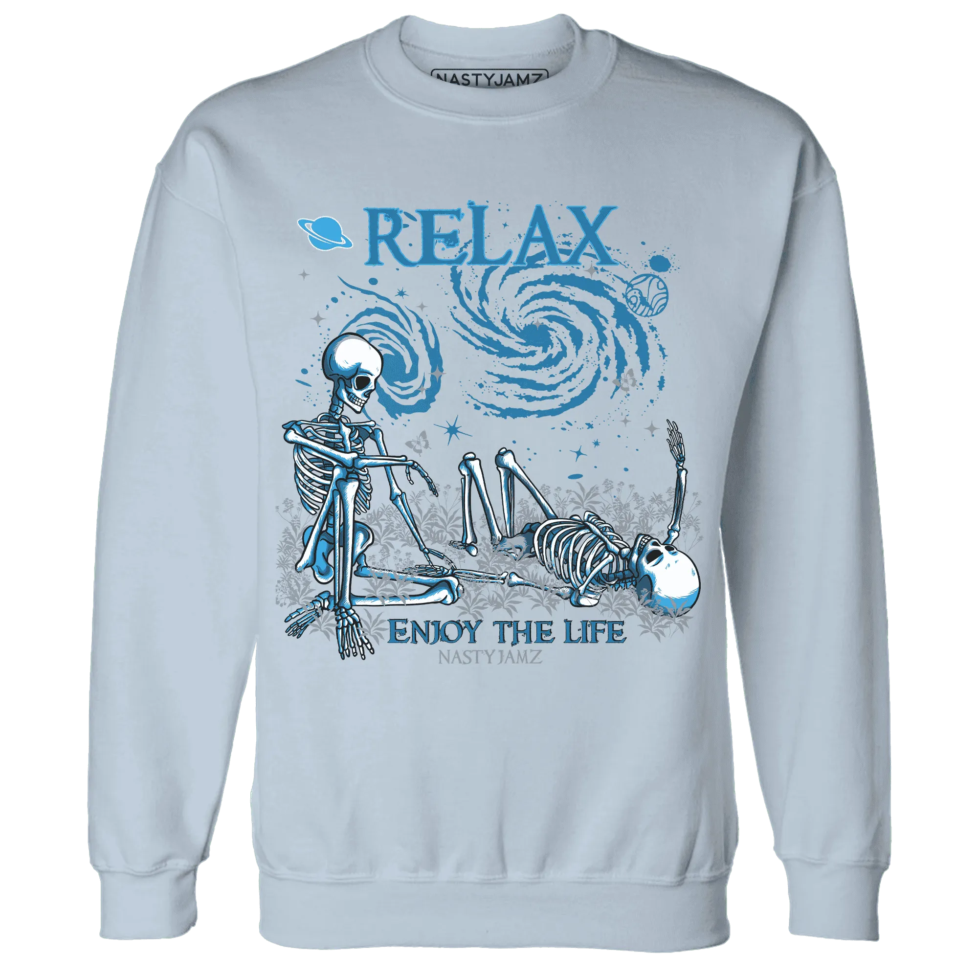 Powder-Blue-9s-NastyJamz-Sweatshirt-Match-Relax