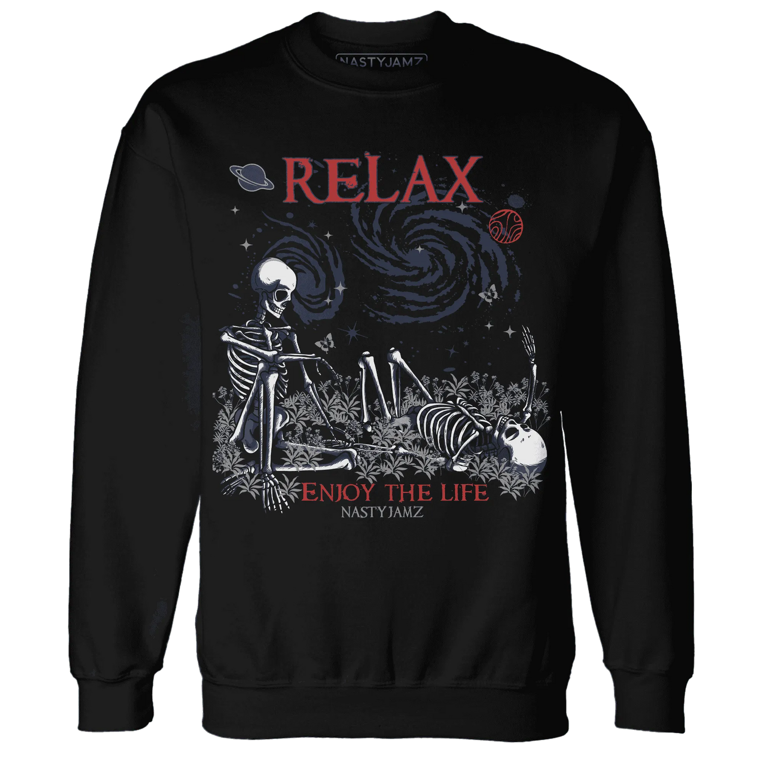 VaporMax-Air-Plus-Midnight-Navy-Gold-Black-NastyJamz-Sweatshirt-Match-Relax