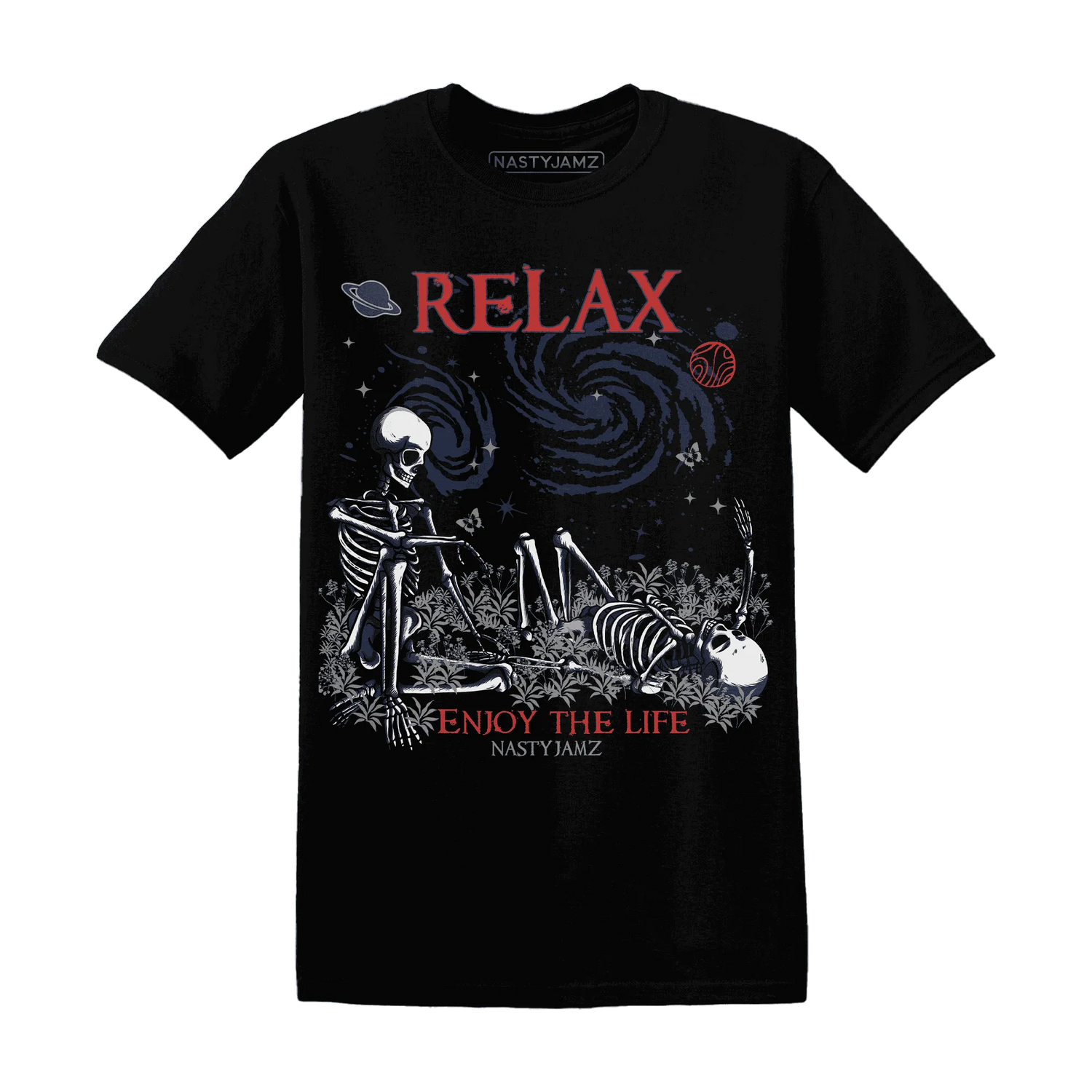 VaporMax-Air-Plus-Midnight-Navy-Gold-Black-NastyJamz-T-Shirt-Match-Relax