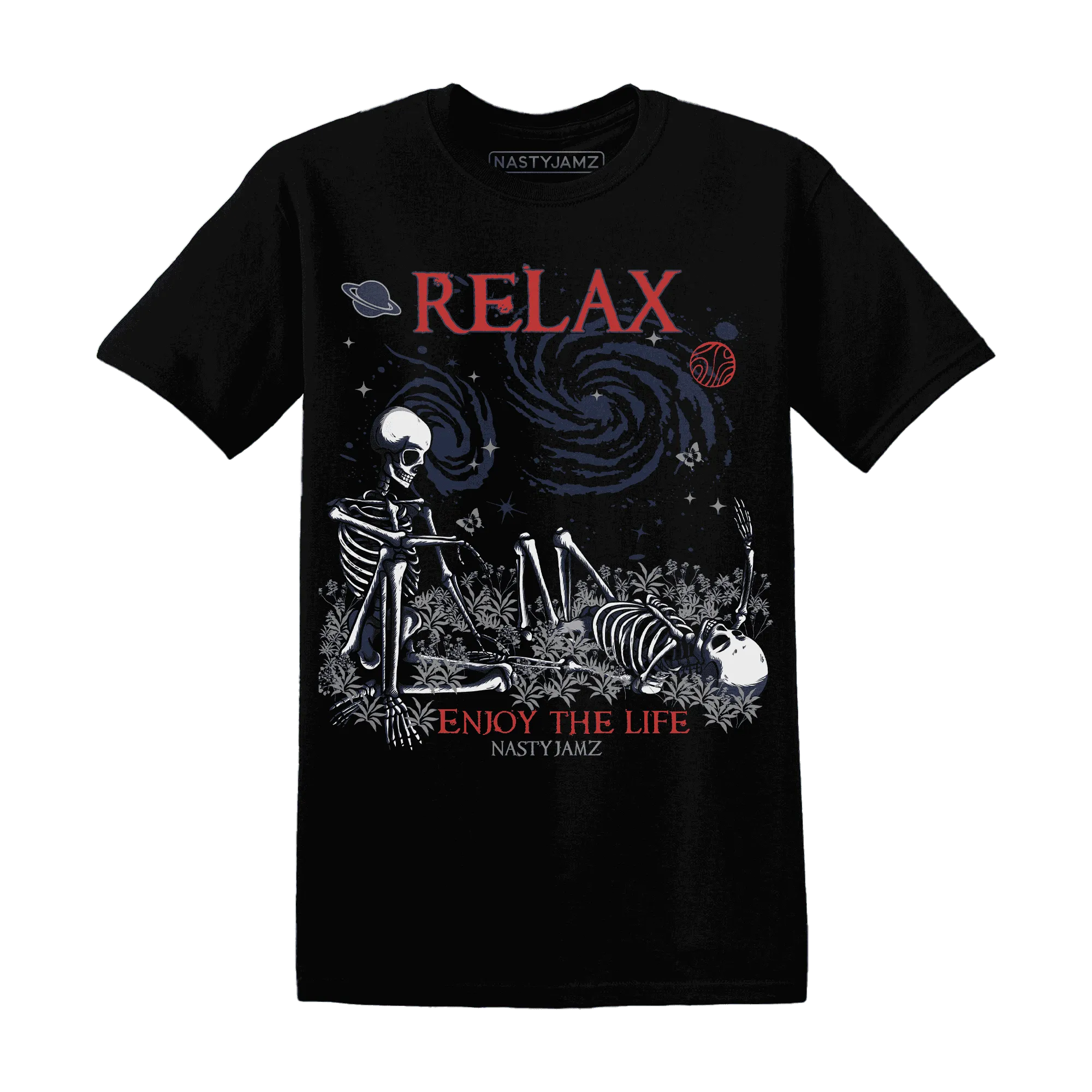 VaporMax-Air-Plus-Midnight-Navy-Gold-Black-NastyJamz-T-Shirt-Match-Relax