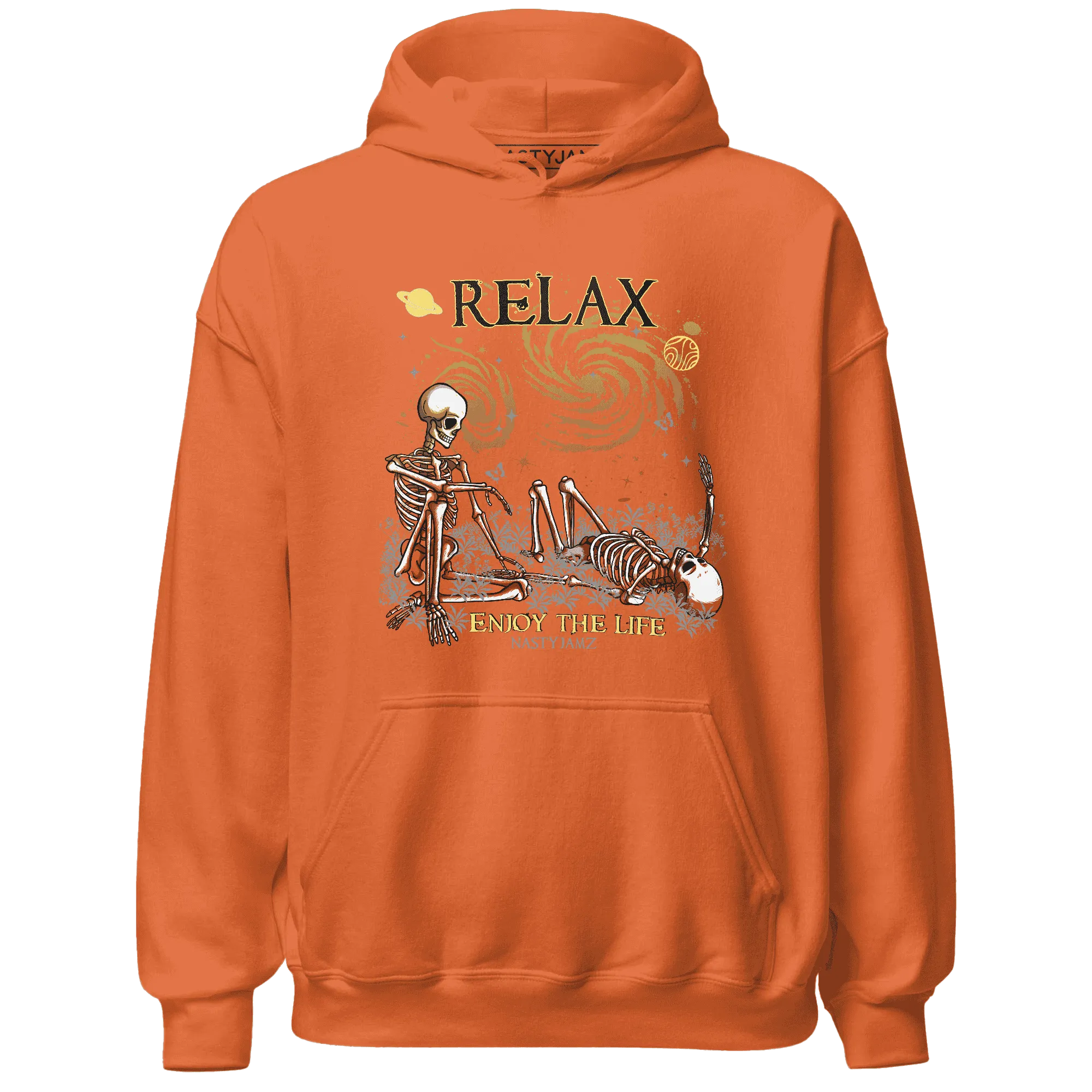 VaporMax-Crimson-Total-Orange-Plus-NastyJamz-Hoodie-Match-Relax