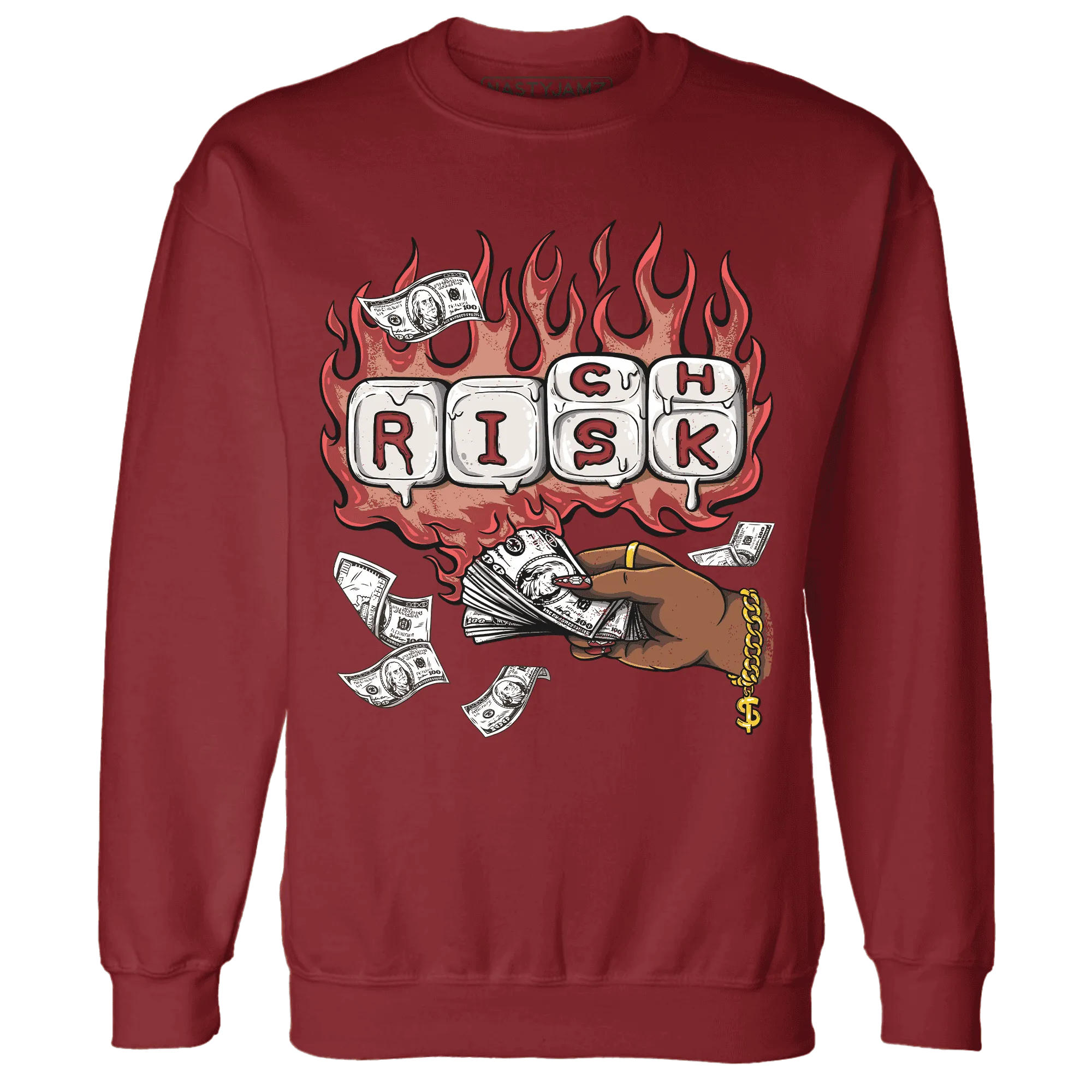 Dune-Red-13s-Sweatshirt-Match-Rich-Or-Risk
