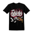High-White-Team-Red-1s-T-Shirt-Match-Rich-Or-Risk