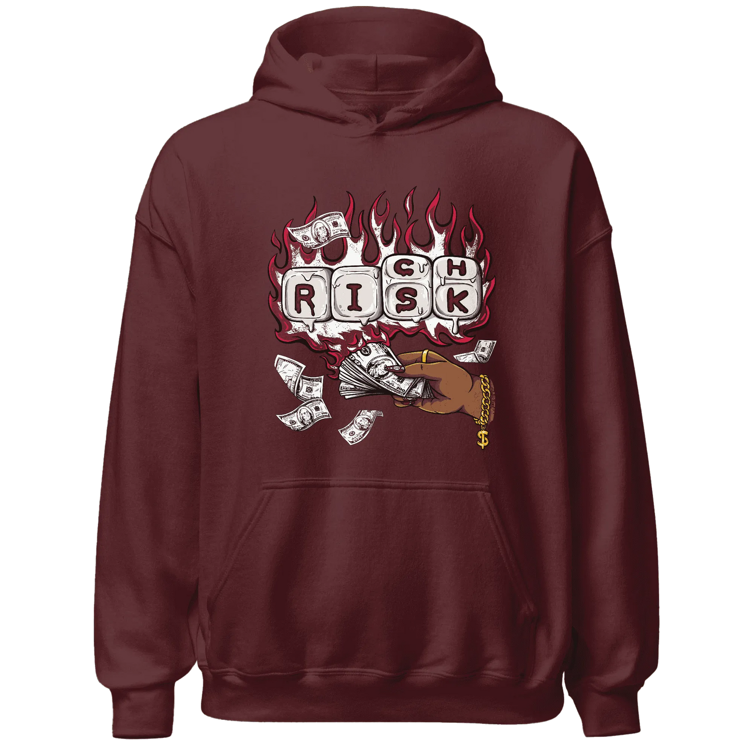 High-White-Team-Red-1s-Hoodie-Match-Rich-Or-Risk
