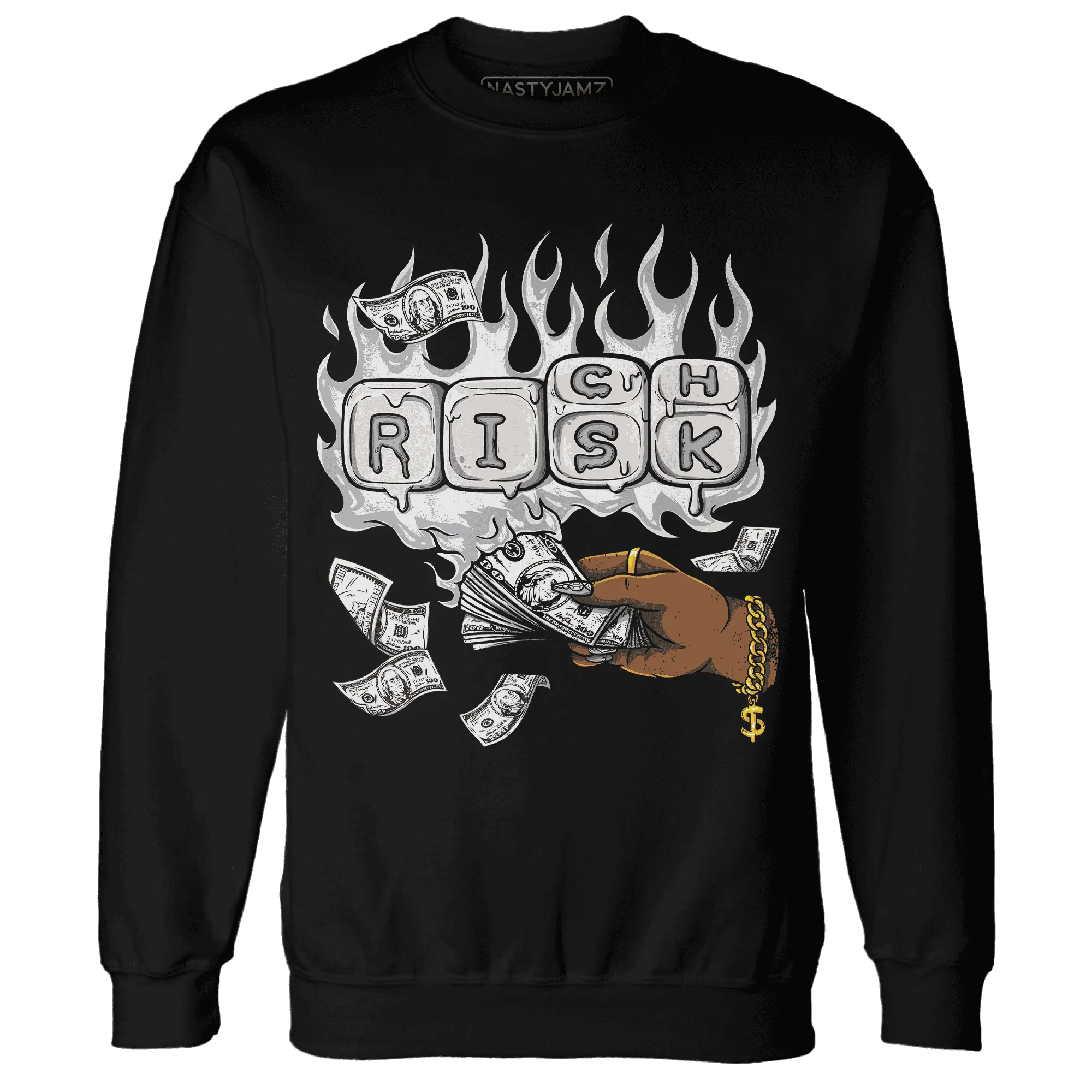 Wolf-Grey-1s-Sweatshirt-Match-Rich-Or-Risk