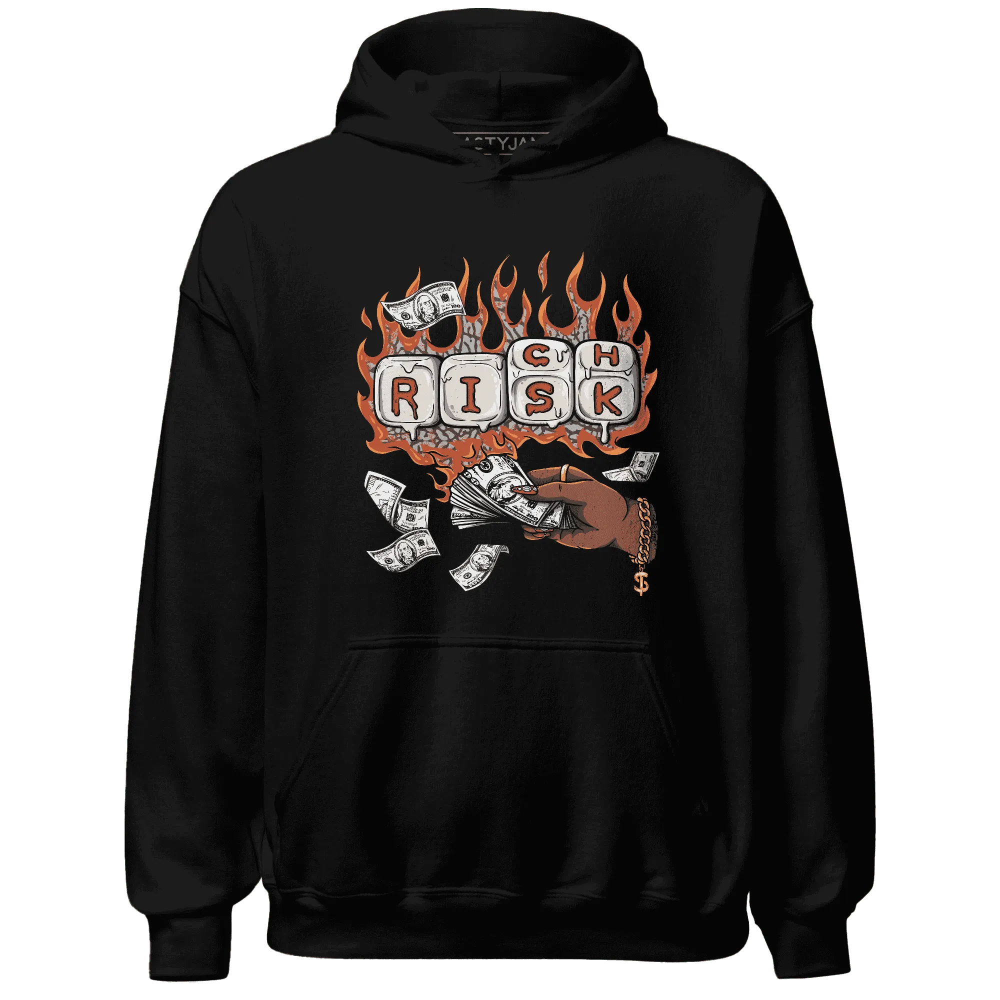Georgia-Peach-3s-Hoodie-Match-Rich-Or-Risk