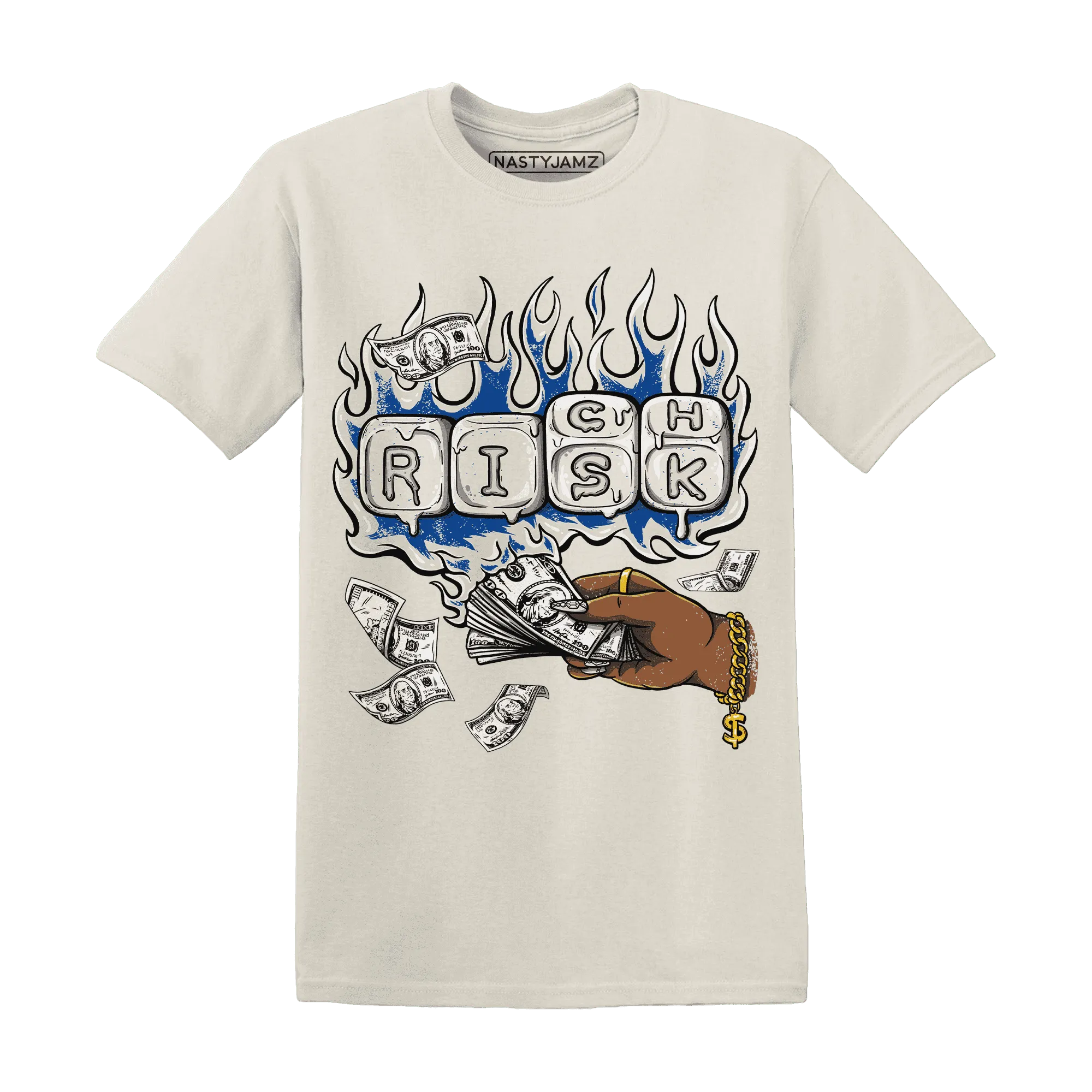 Quaiii-54-3s-T-Shirt-Match-Rich-Or-Risk