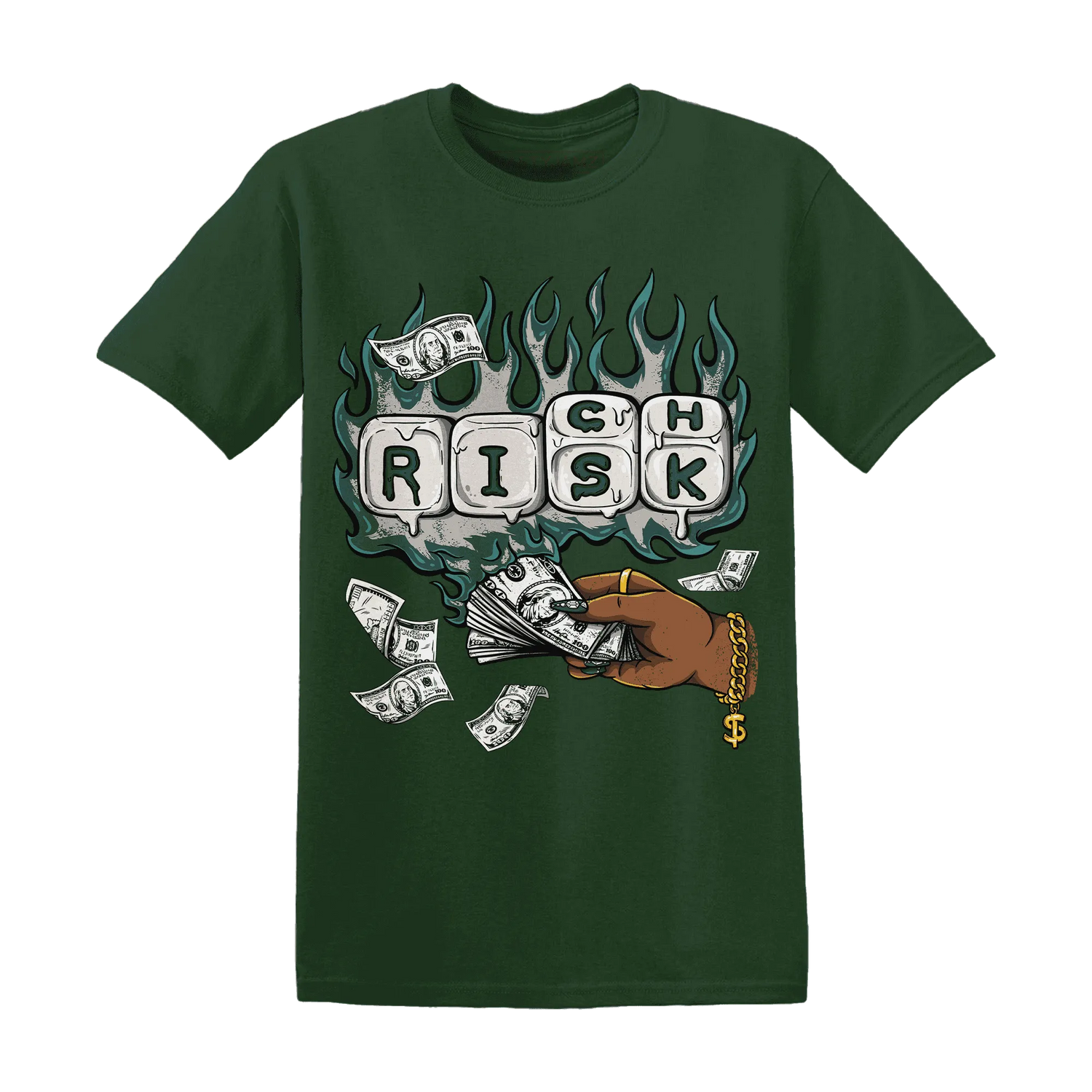 Oxidized-Green-4s-T-Shirt-Match-Rich-Or-Risk