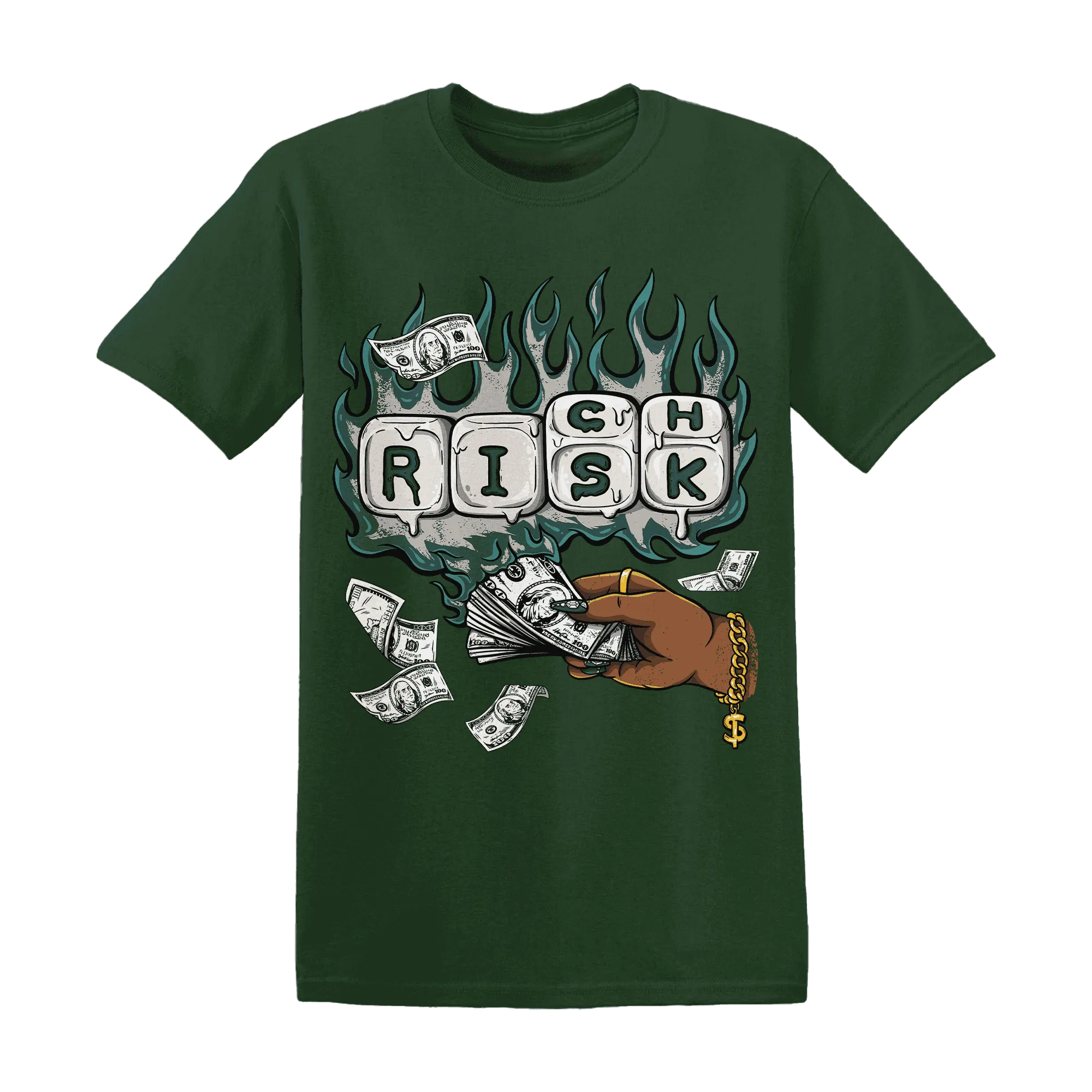 Oxidized-Green-4s-T-Shirt-Match-Rich-Or-Risk