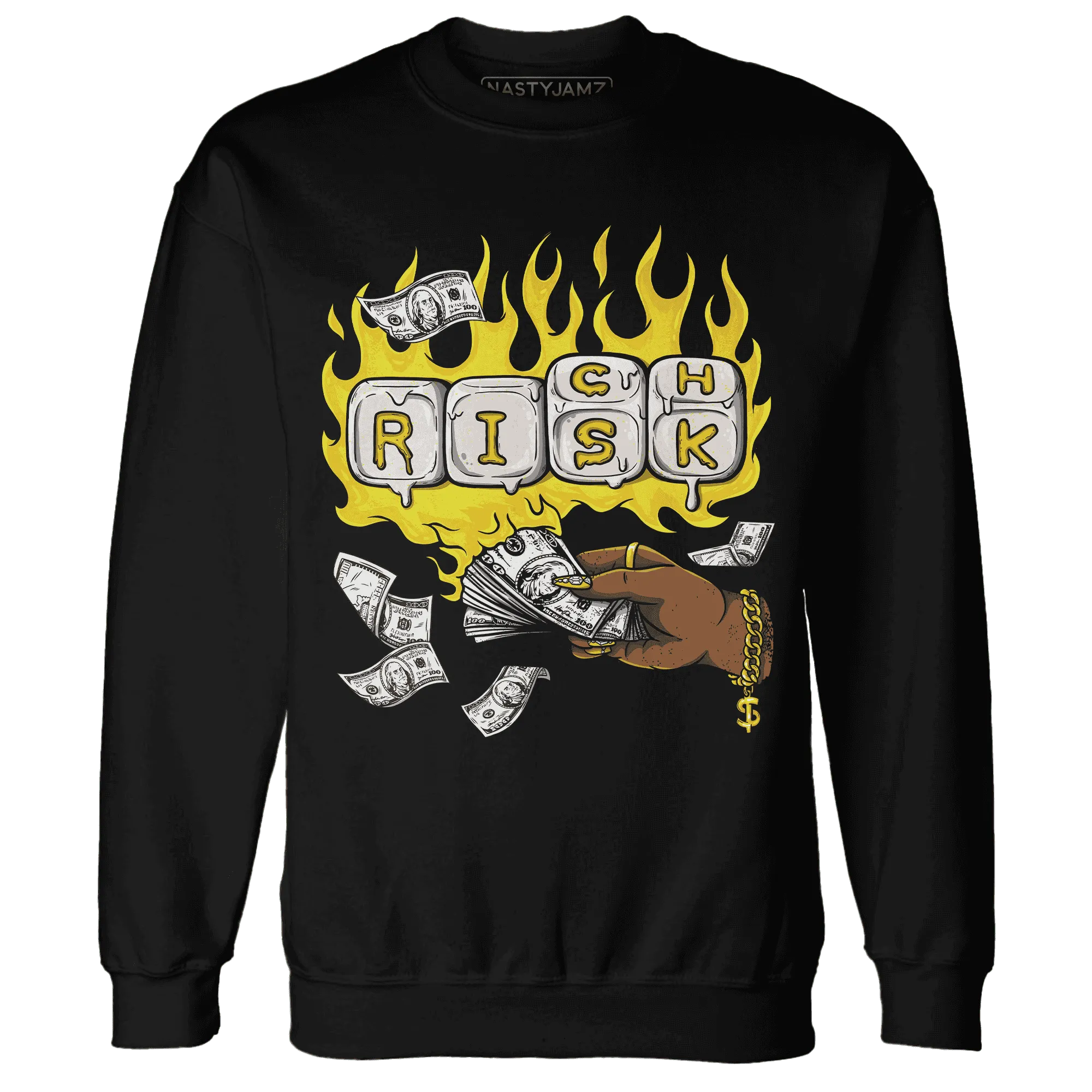Vivid-Sulfur-4s-Sweatshirt-Match-Rich-Or-Risk