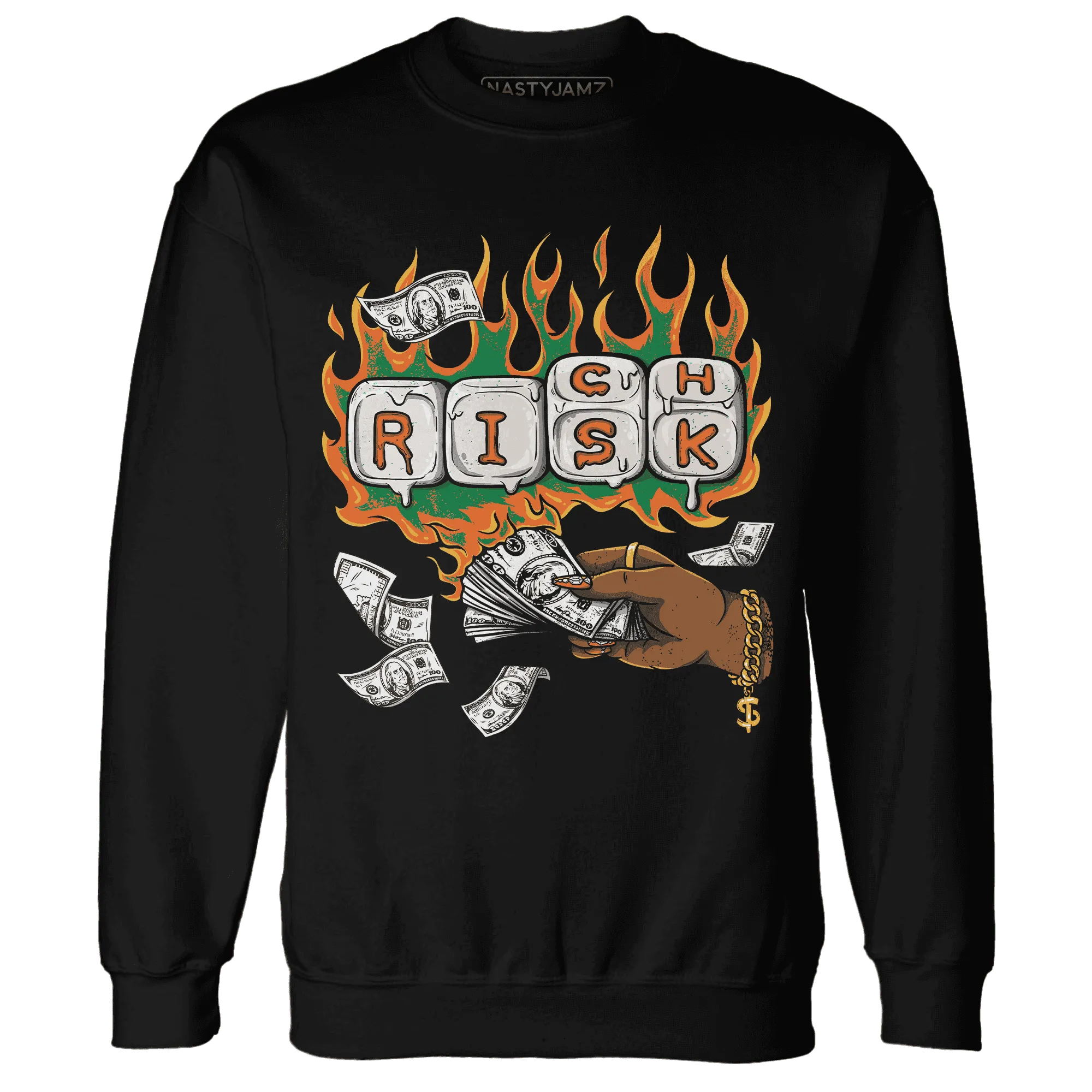 MAM-Hurricanes-5s-Sweatshirt-Match-Rich-Or-Risk
