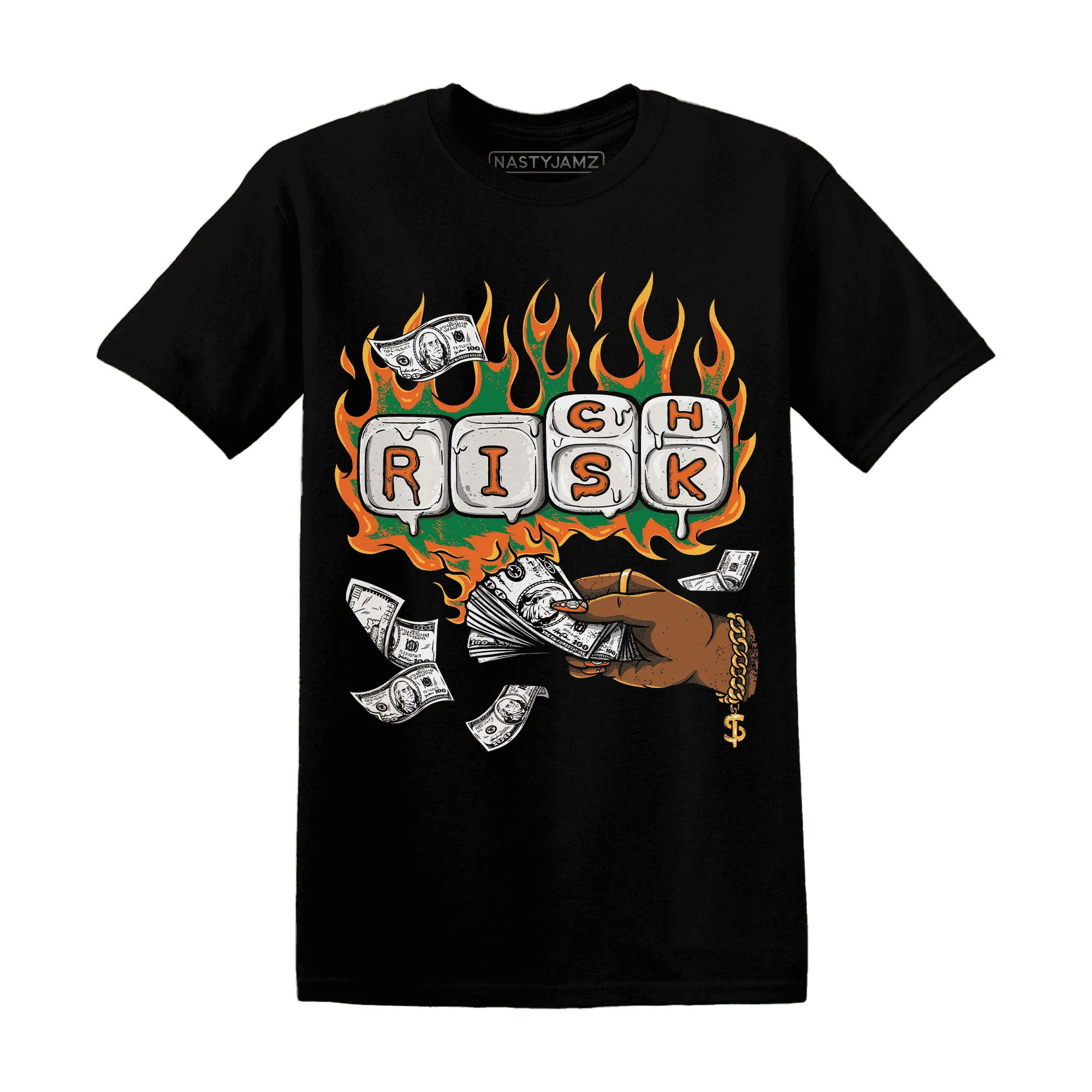 MAM-Hurricanes-5s-T-Shirt-Match-Rich-Or-Risk
