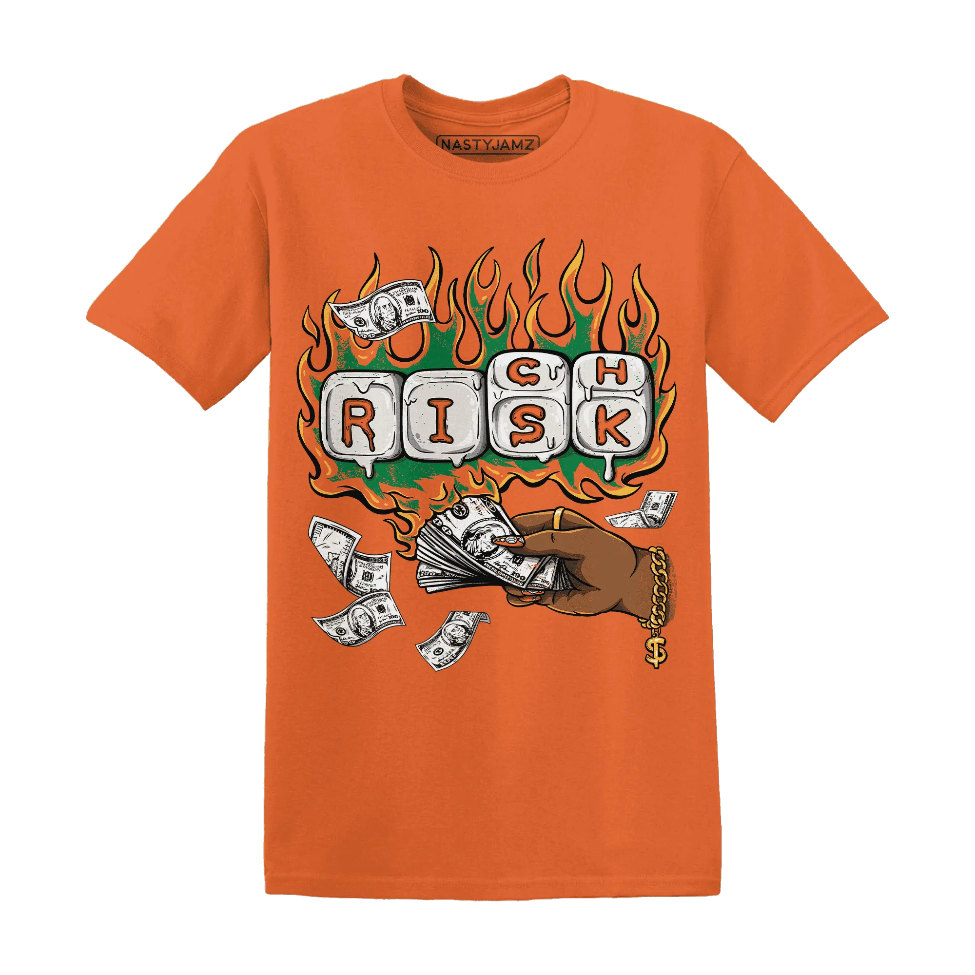 MAM-Hurricanes-5s-T-Shirt-Match-Rich-Or-Risk