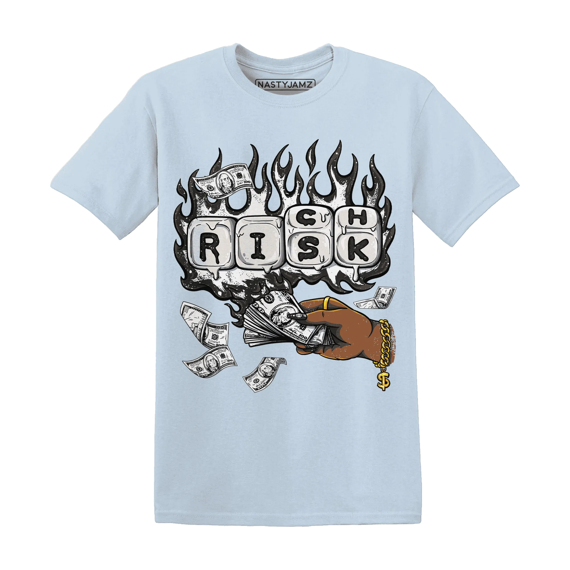 Reverse-Oreo-6s-T-Shirt-Match-Rich-Or-Risk