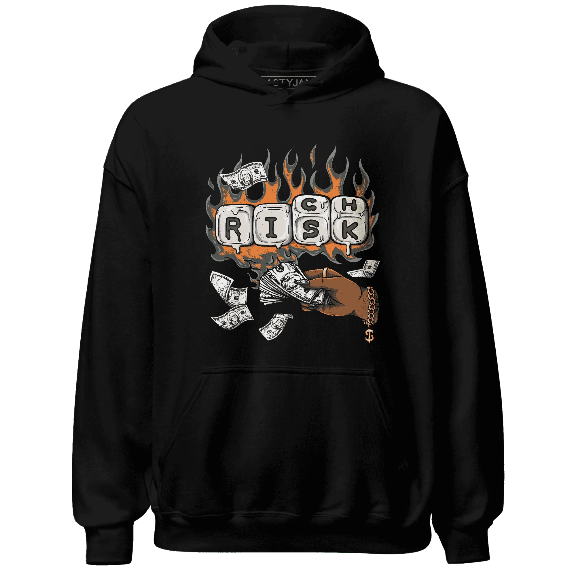 Fear-Pack-3s-Hoodie-Match-Rich-Or-Risk