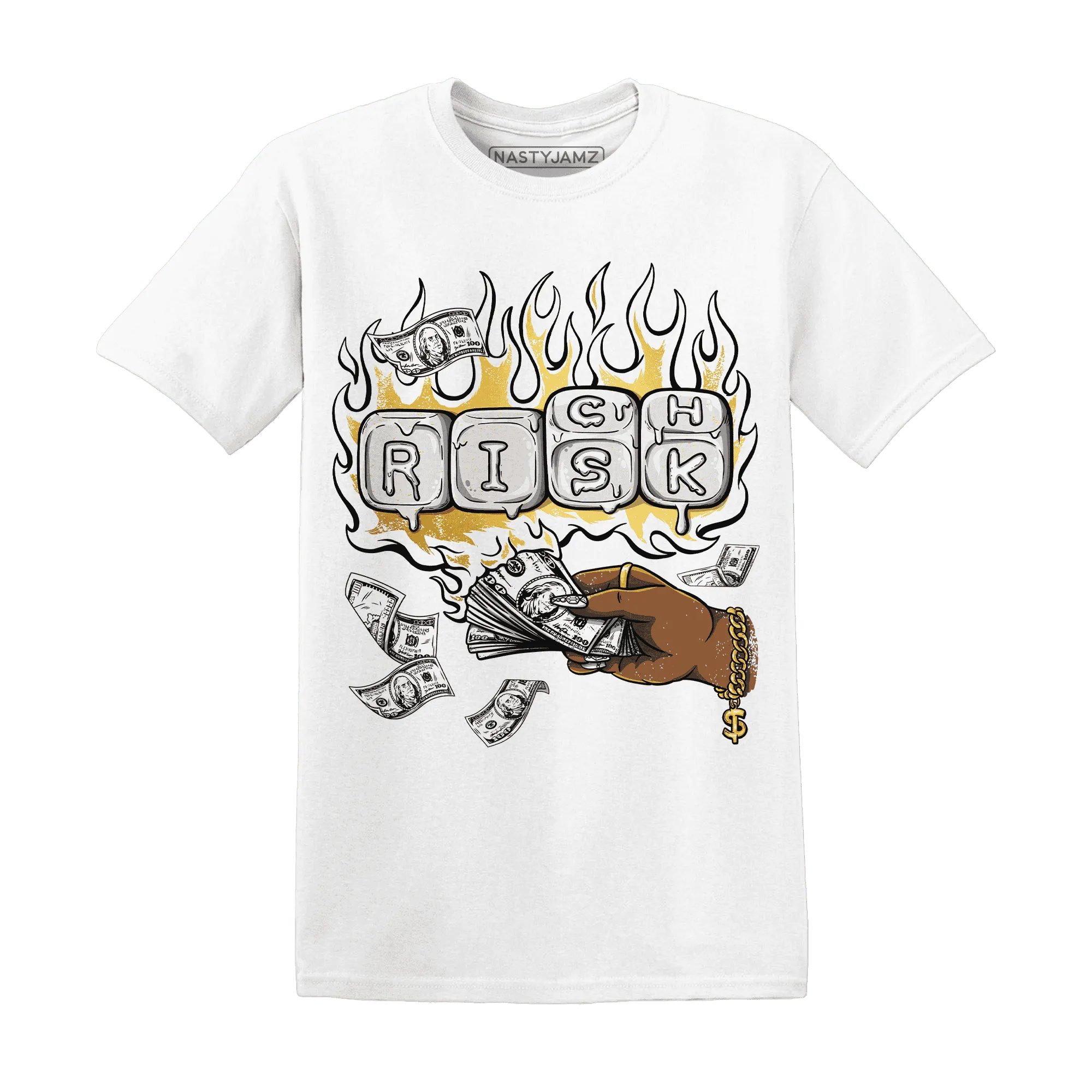 Sail-4s-T-Shirt-Match-Rich-Or-Risk