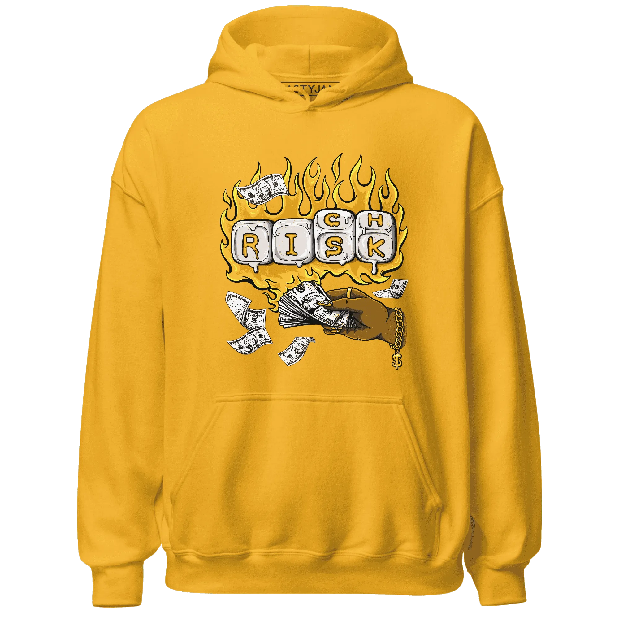 Yellow-Ochre-6s-Hoodie-Match-Rich-Or-Risk