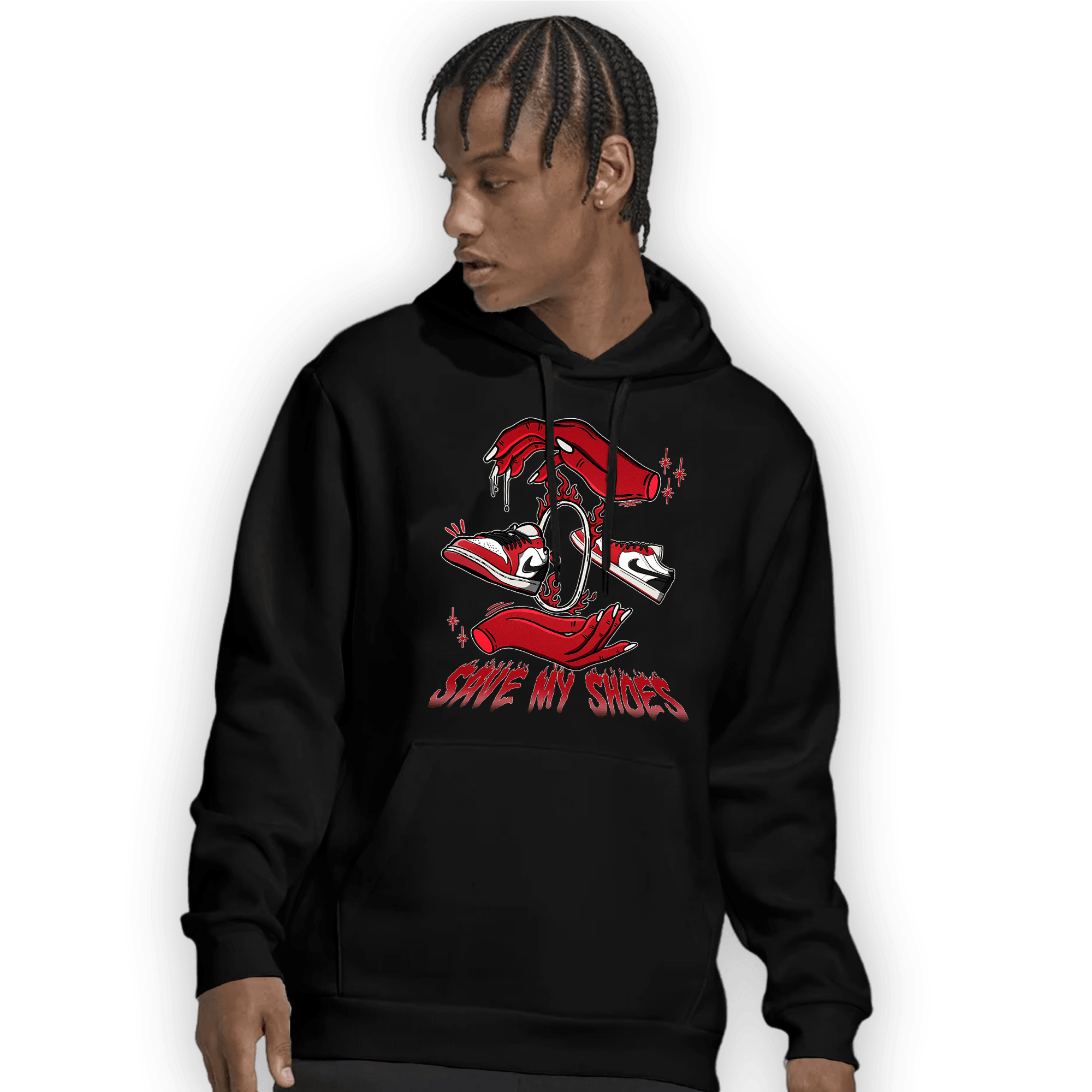 Low OG Trophy Room 1s Hoodie Match Save My Shoes - NastyJamz