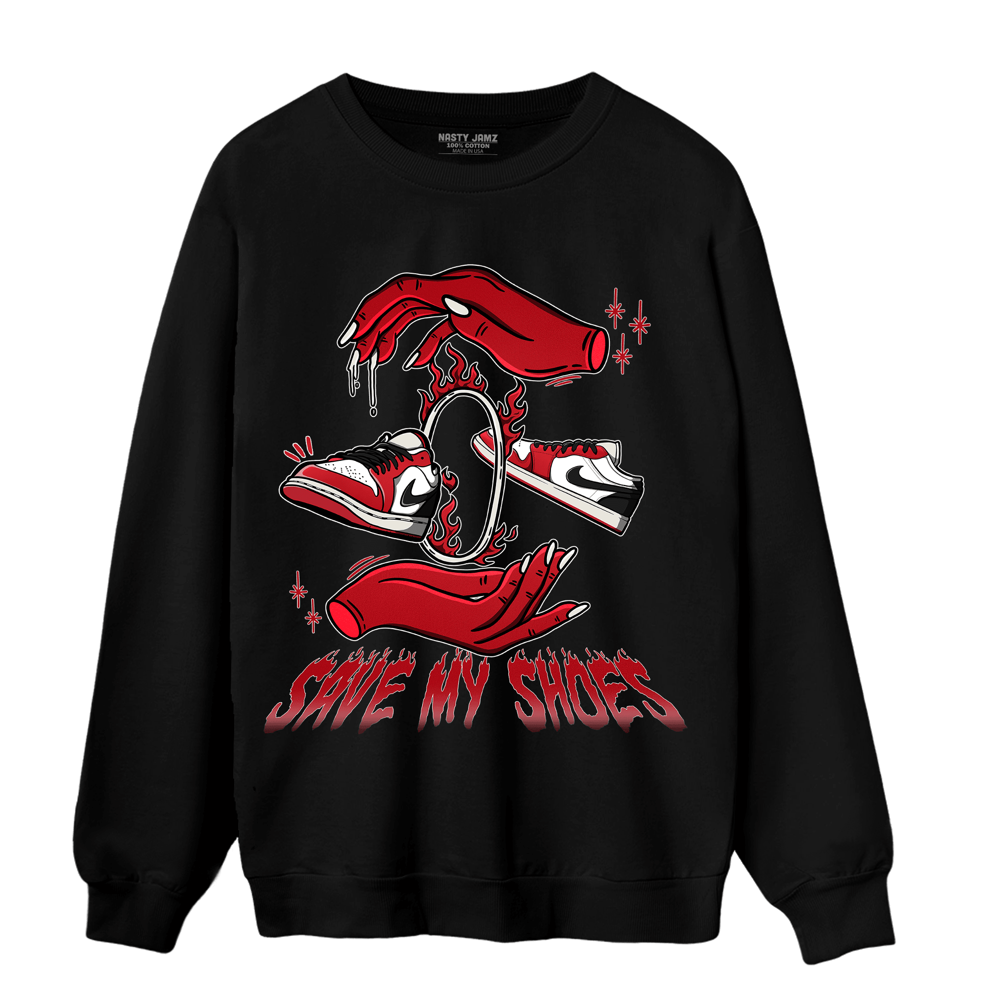Low OG Trophy Room 1s Sweatshirt Match Save My Shoes - NastyJamz