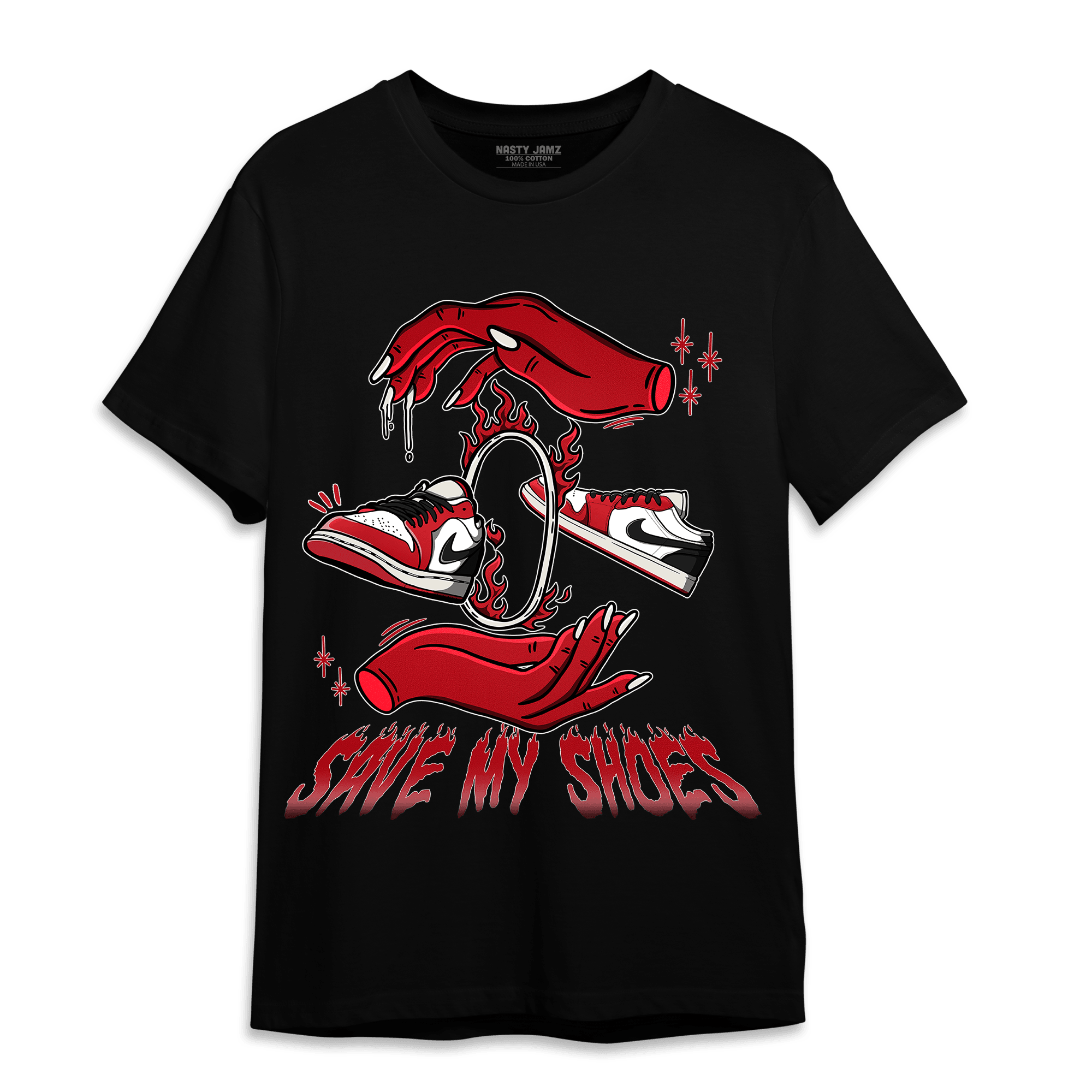 Low OG Trophy Room 1s T Shirt Match Save My Shoes - NastyJamz
