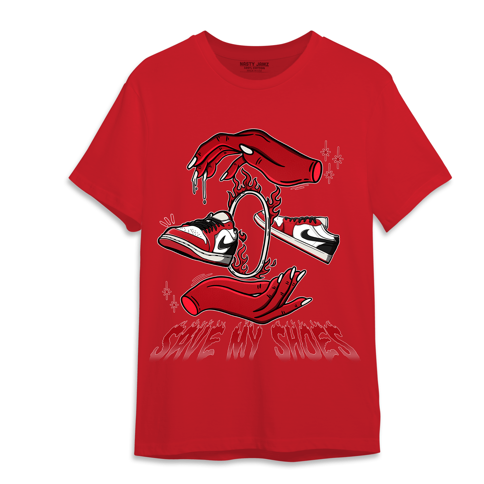 Low OG Trophy Room 1s T Shirt Match Save My Shoes - NastyJamz