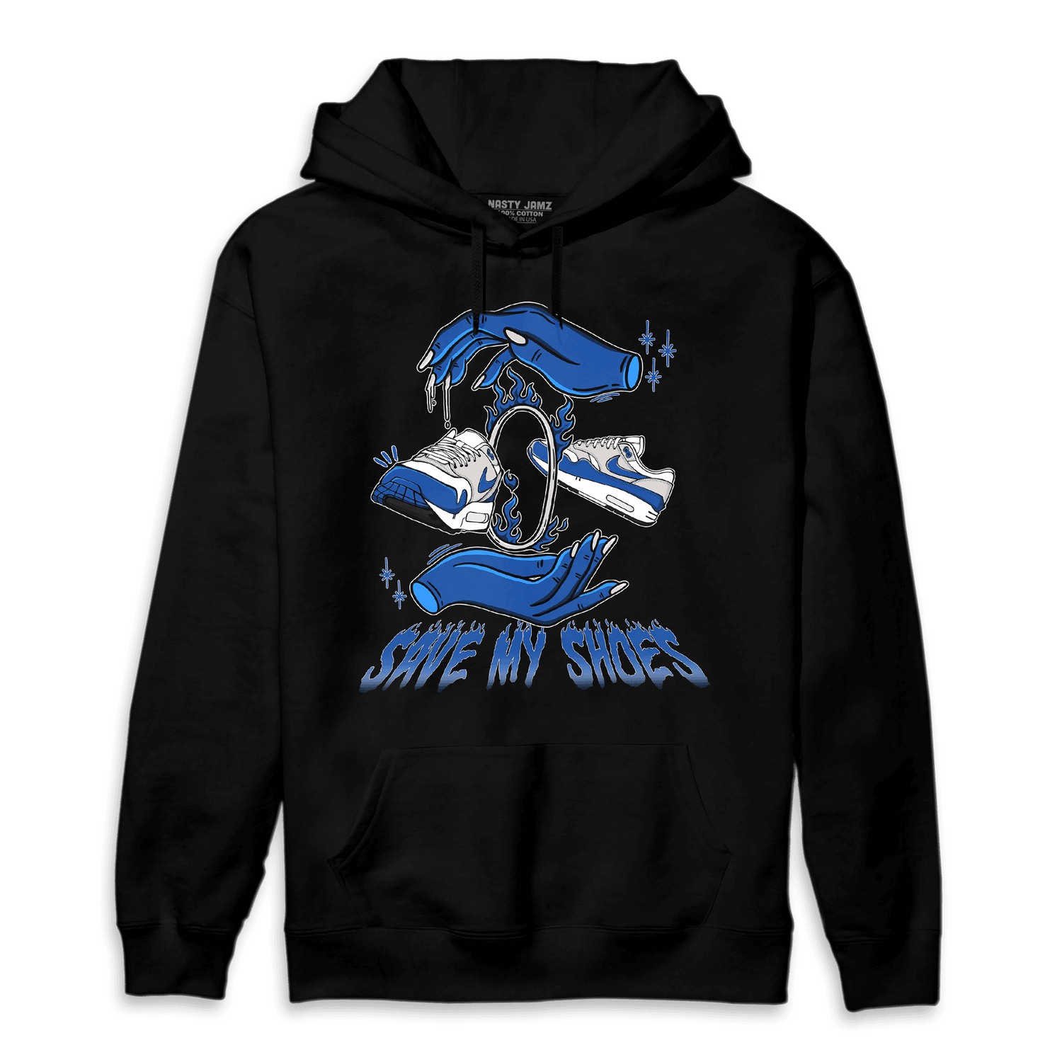 Air Max 1 86 Royal Hoodie Match Save My Shoes - NastyJamz
