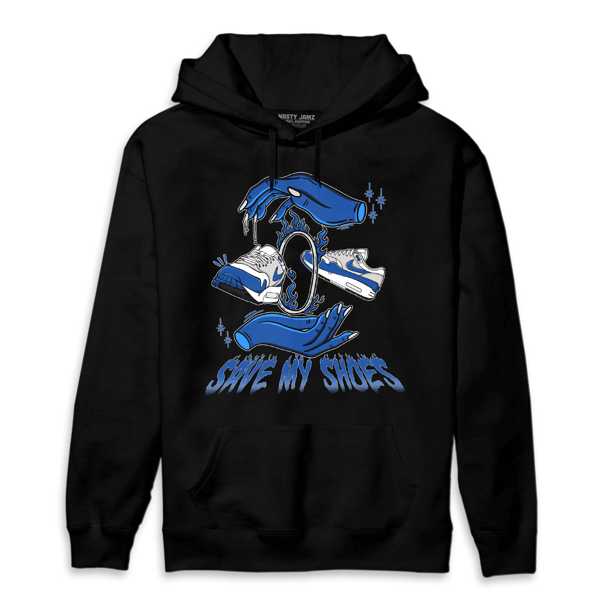 Air Max 1 86 Royal Hoodie Match Save My Shoes - NastyJamz