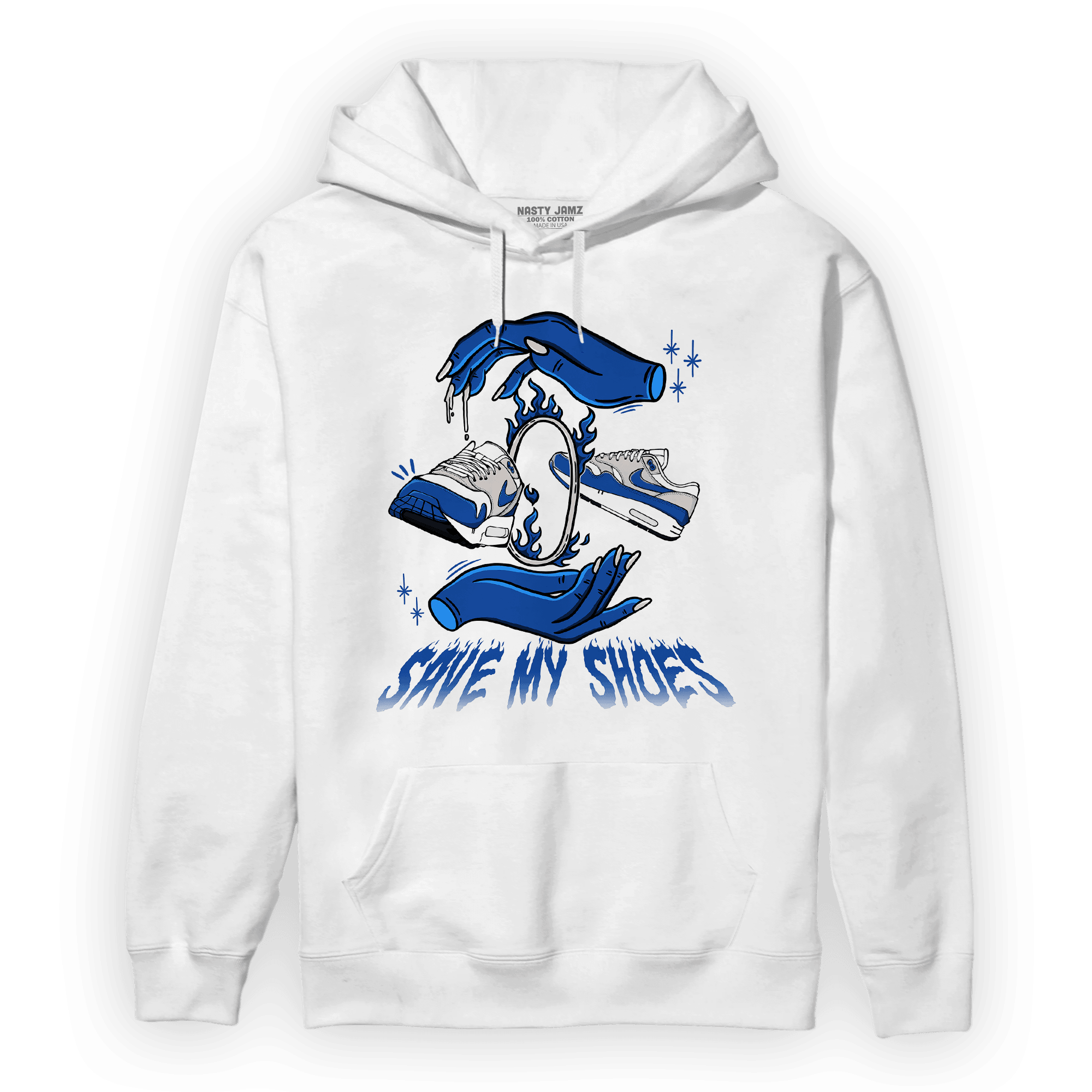 Air Max 1 86 Royal Hoodie Match Save My Shoes - NastyJamz