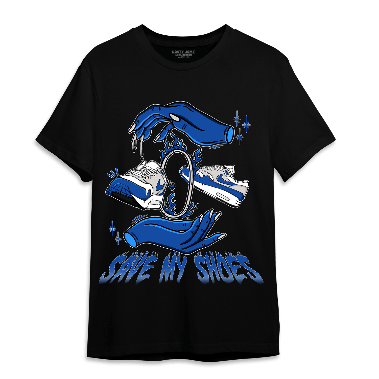 Air Max 1 86 Royal T Shirt Match Save My Shoes - NastyJamz
