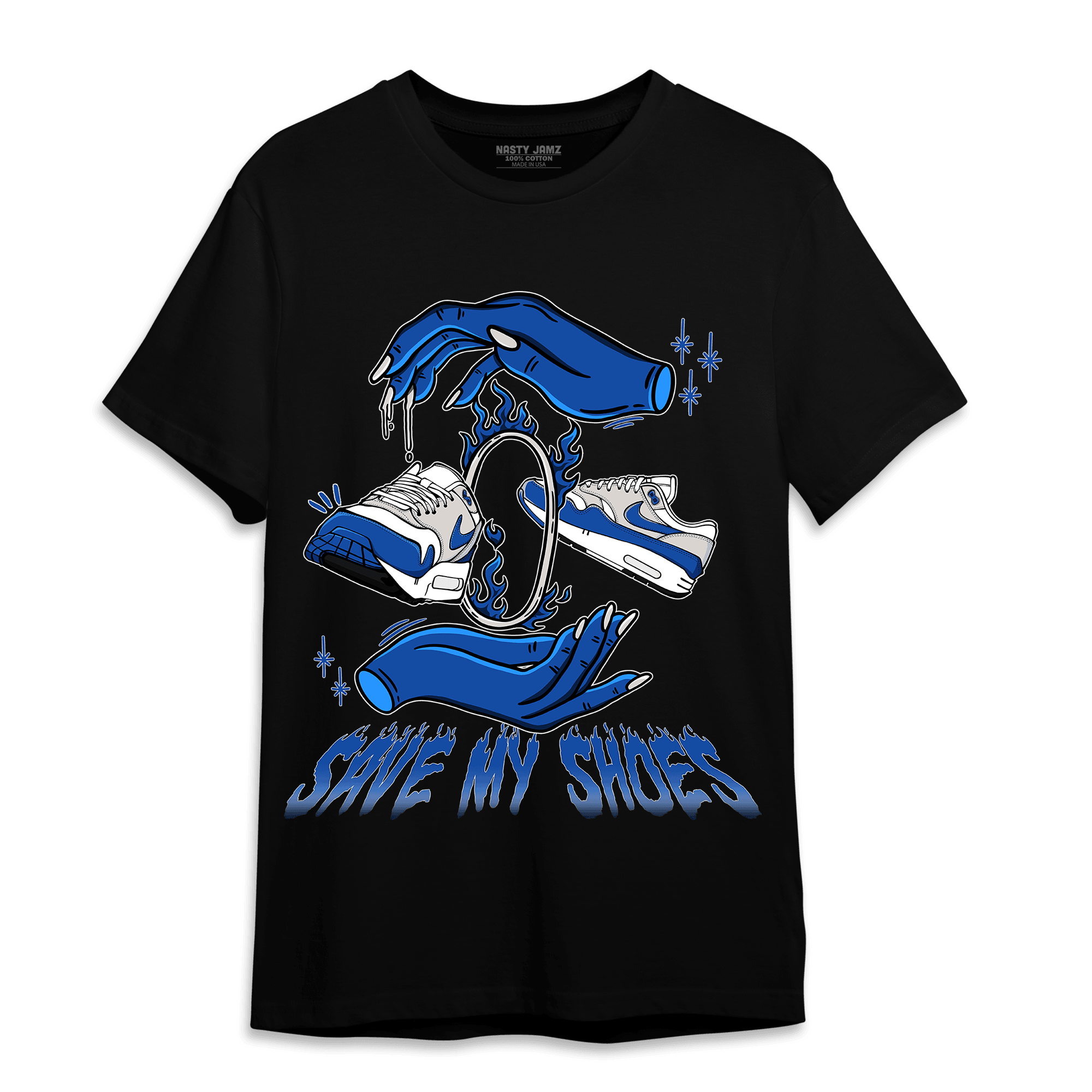 Air Max 1 86 Royal T Shirt Match Save My Shoes - NastyJamz