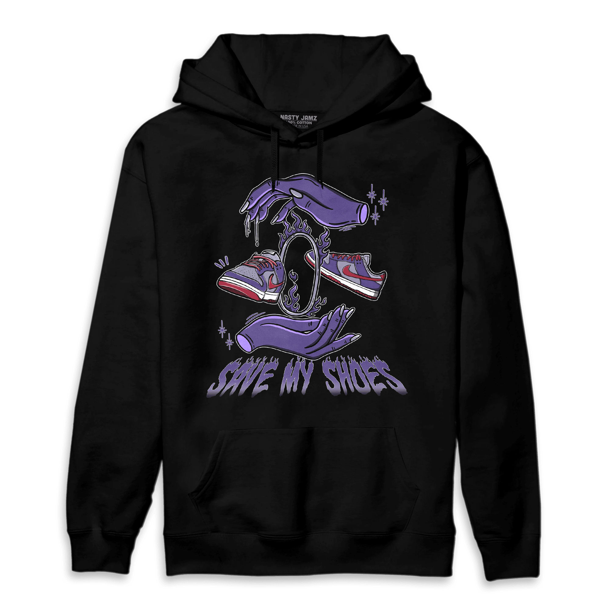 Dunk Low Plum Hoodie Match Save My Shoes - NastyJamz