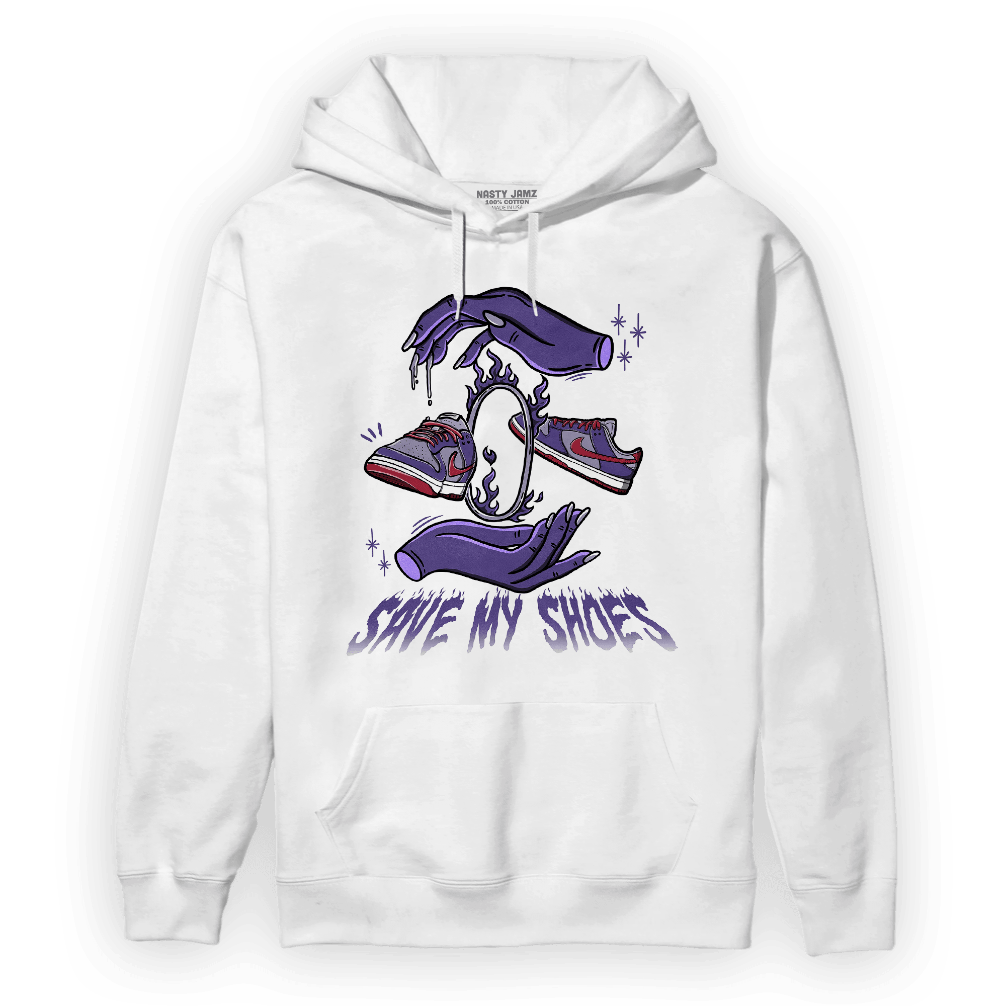 Dunk Low Plum Hoodie Match Save My Shoes - NastyJamz