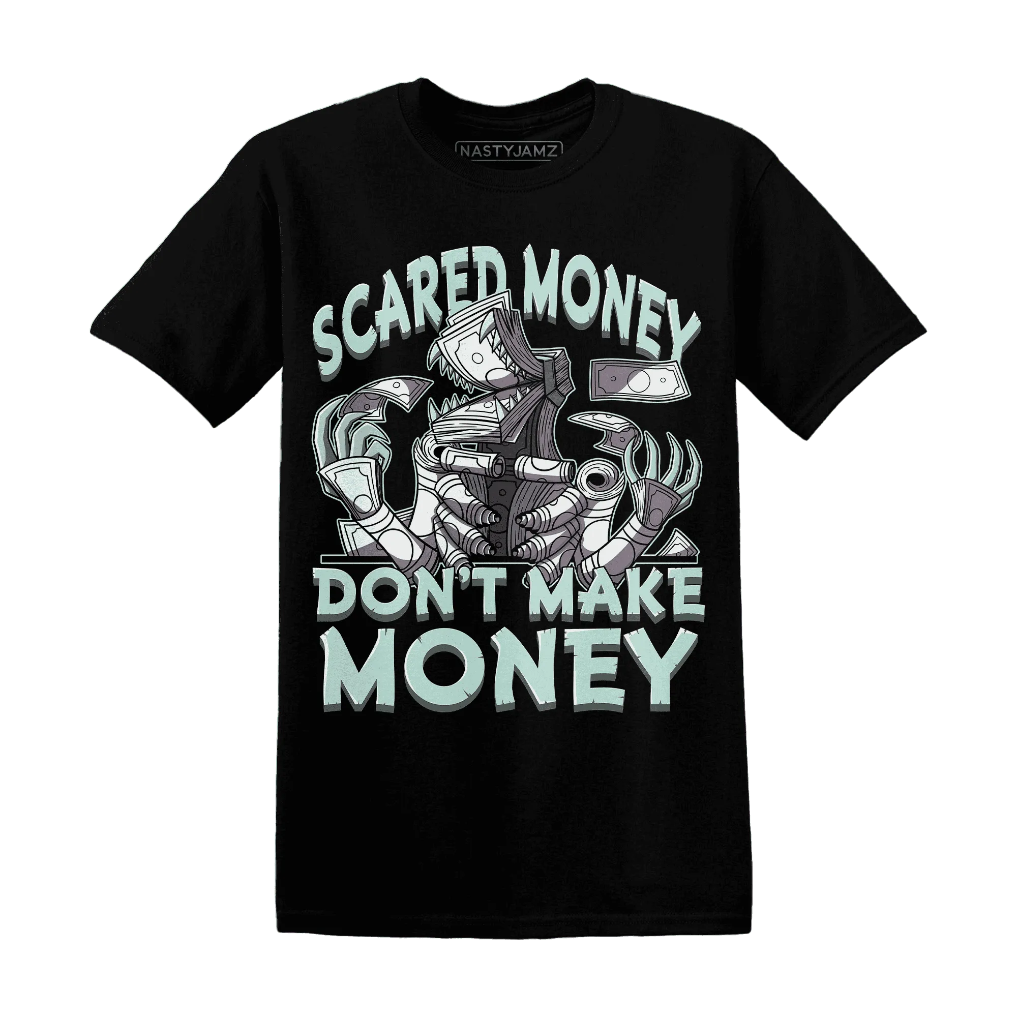 NastyJamz-AF-1-Low-Jade-Ice-White-T-Shirt-Match-Scared-Money