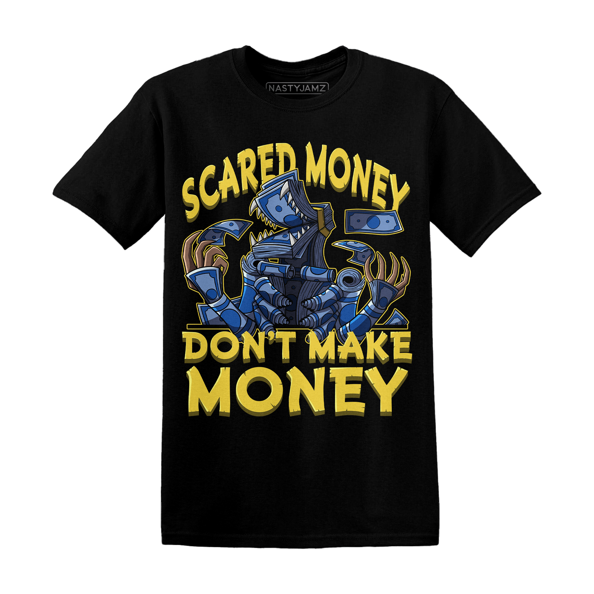 Low OG Canary TVSC 1s T Shirt Match Scared Money - NastyJamz