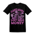 GS Hyper Violet 4s T Shirt Scared Money - NastyJamz