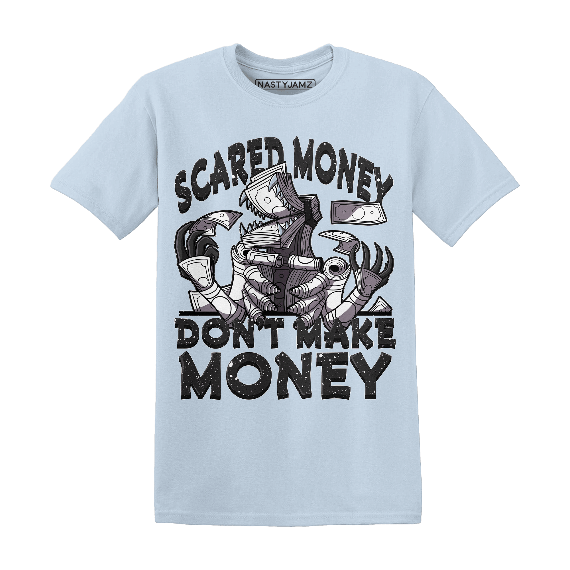 Reverse Oreo 6s T Shirt Match Scared Money - NastyJamz