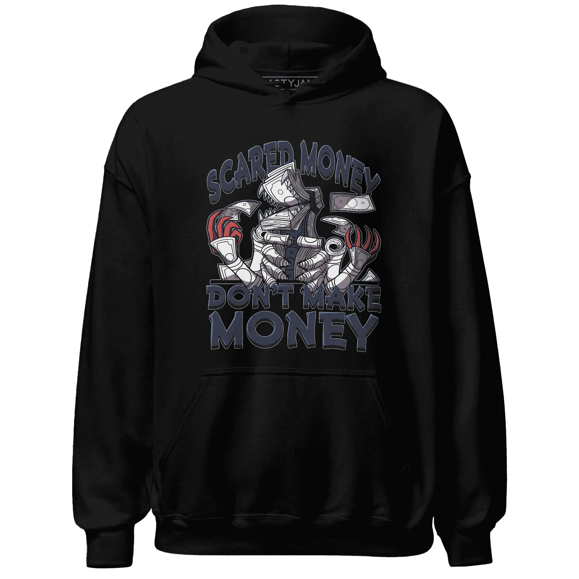 White-Navy-6s-Hoodie-Match-Scared-Money