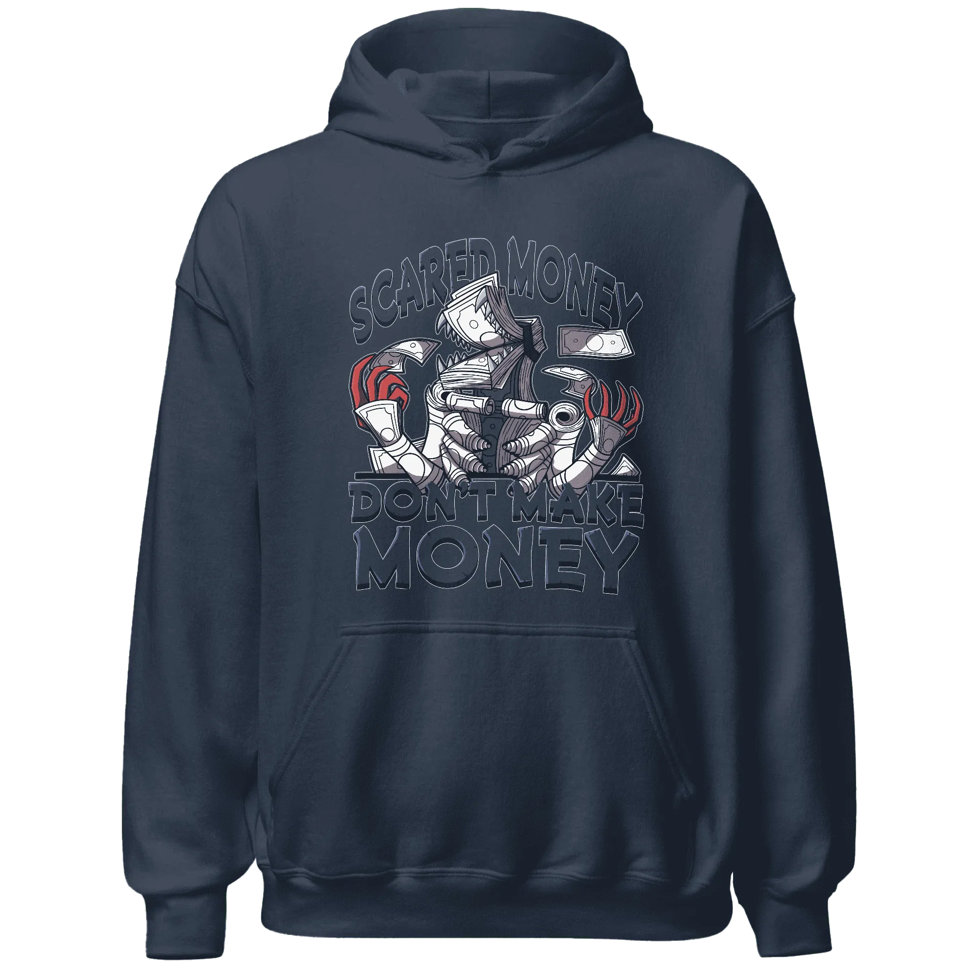 White-Navy-6s-Hoodie-Match-Scared-Money