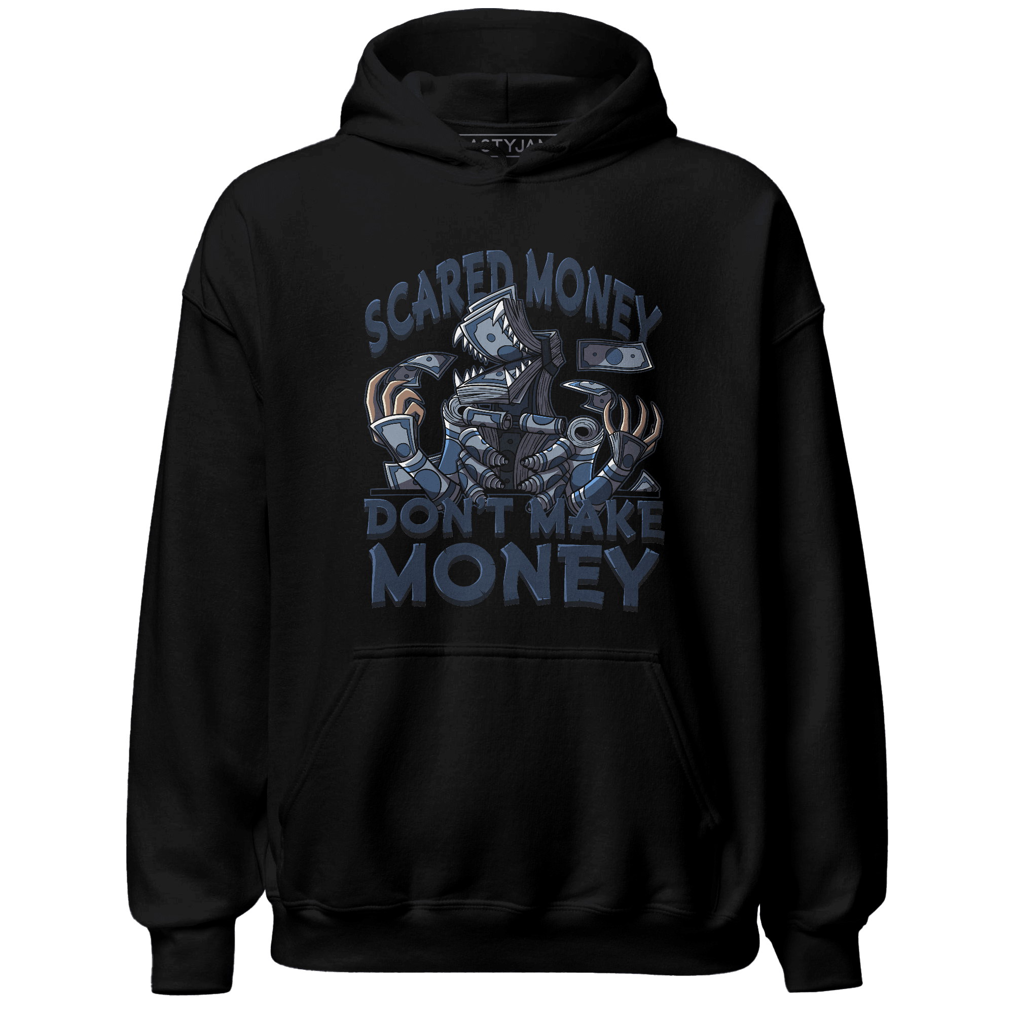 AM 1 86 Jackie RBS Hoodie Match Scared Money - NastyJamz