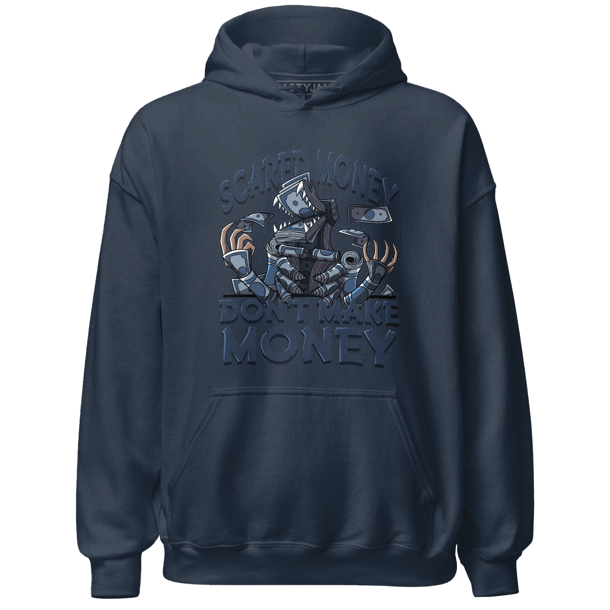 AM 1 86 Jackie RBS Hoodie Match Scared Money - NastyJamz