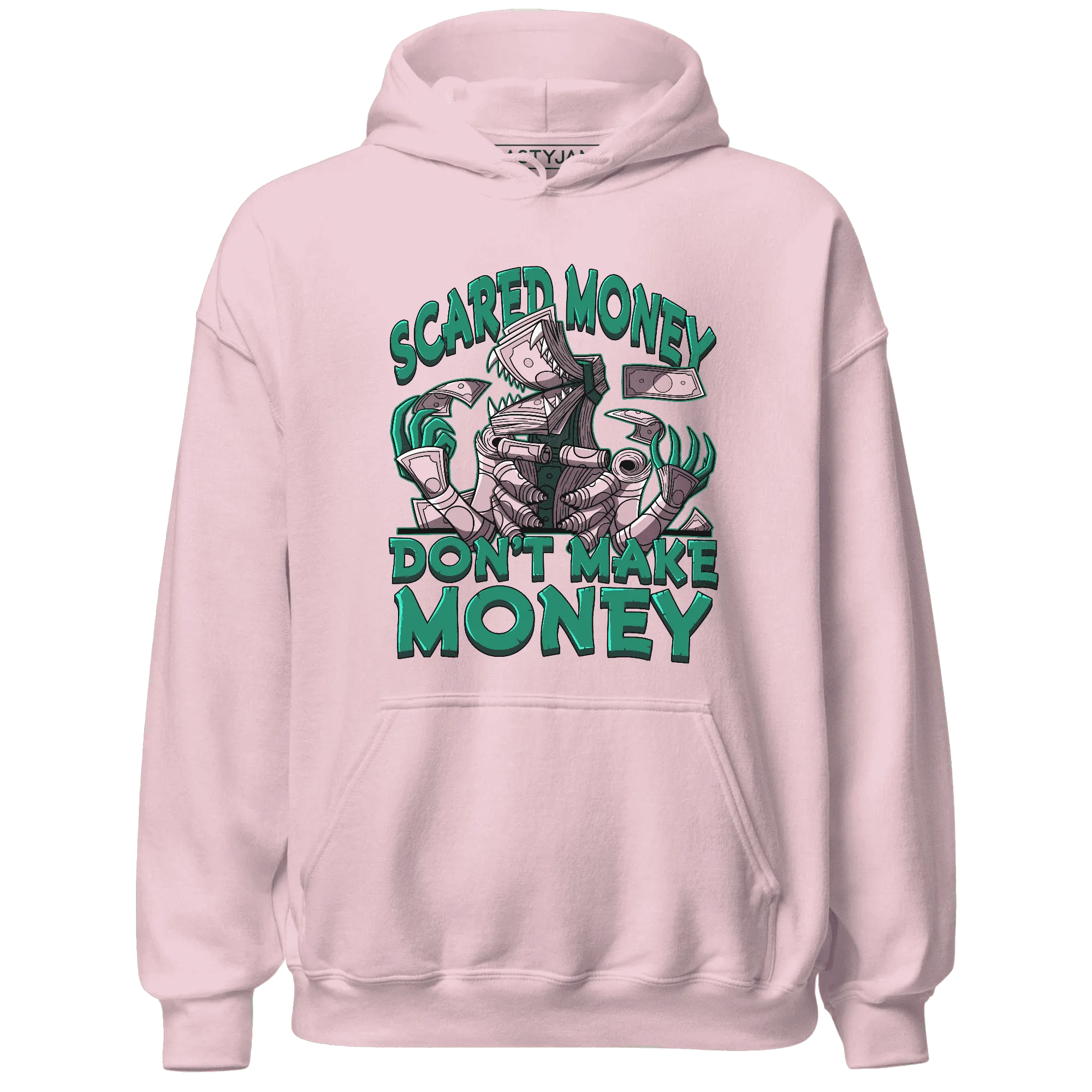 NastyJamz-Dunk-Pink-Malachite-Medium-Soft-Low-Sail-Hoodie-Match-Scared-Money