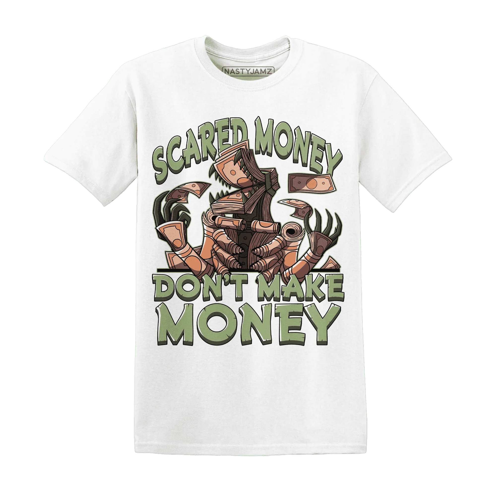 NastyJamz-VaporMax-Plus-Alligator-T-Shirt-Match-Scared-Money