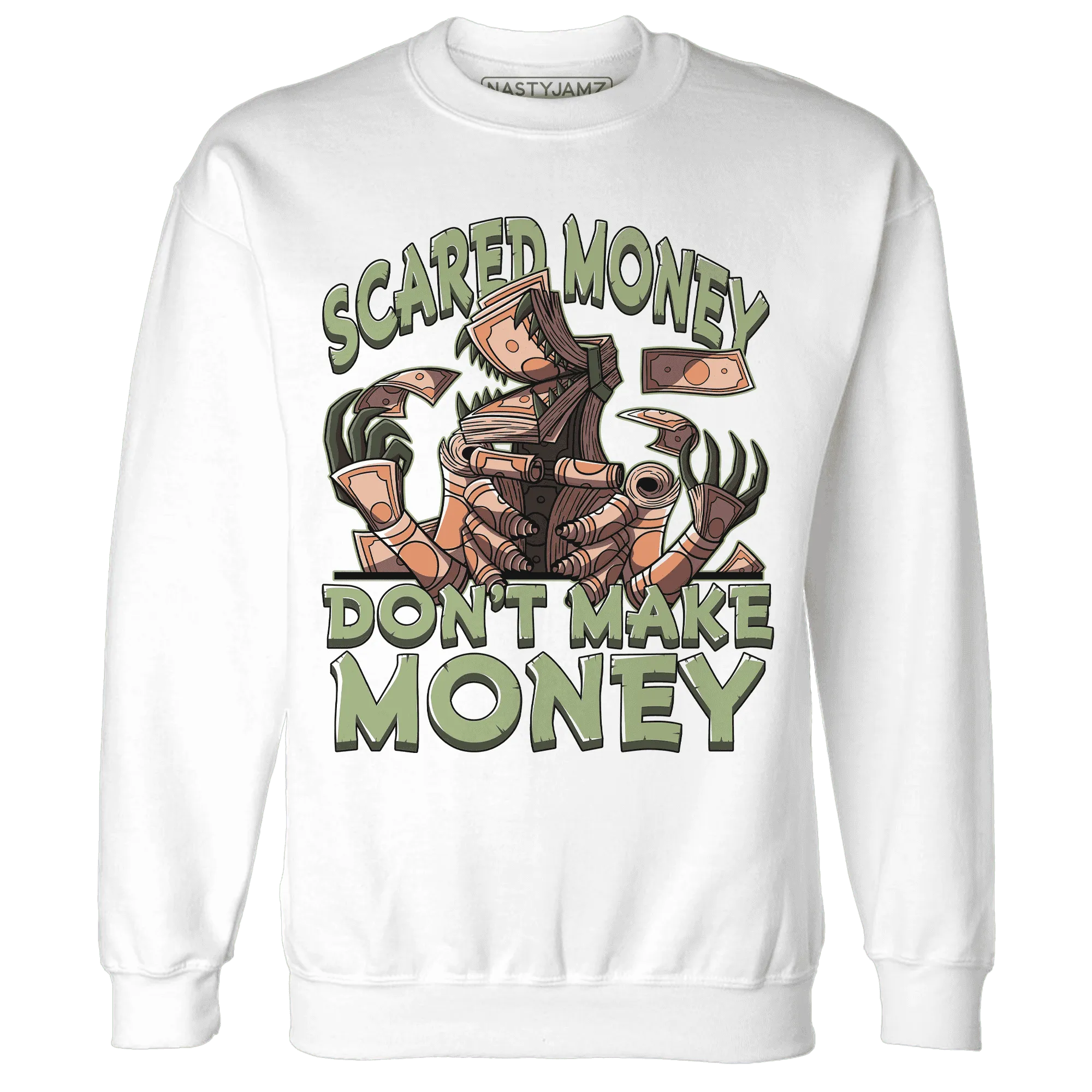 NastyJamz-VaporMax-Plus-Alligator-Sweatshirt-Match-Scared-Money