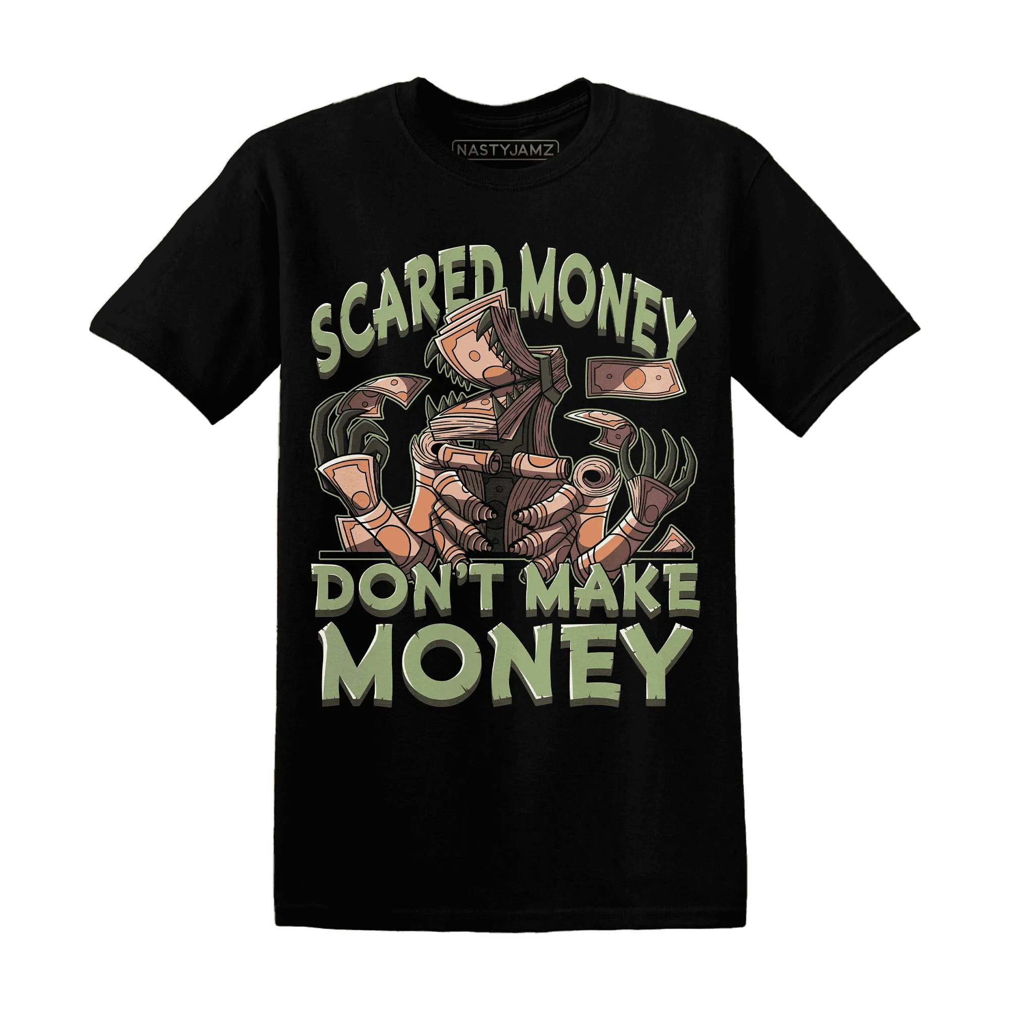 NastyJamz-VaporMax-Plus-Alligator-T-Shirt-Match-Scared-Money