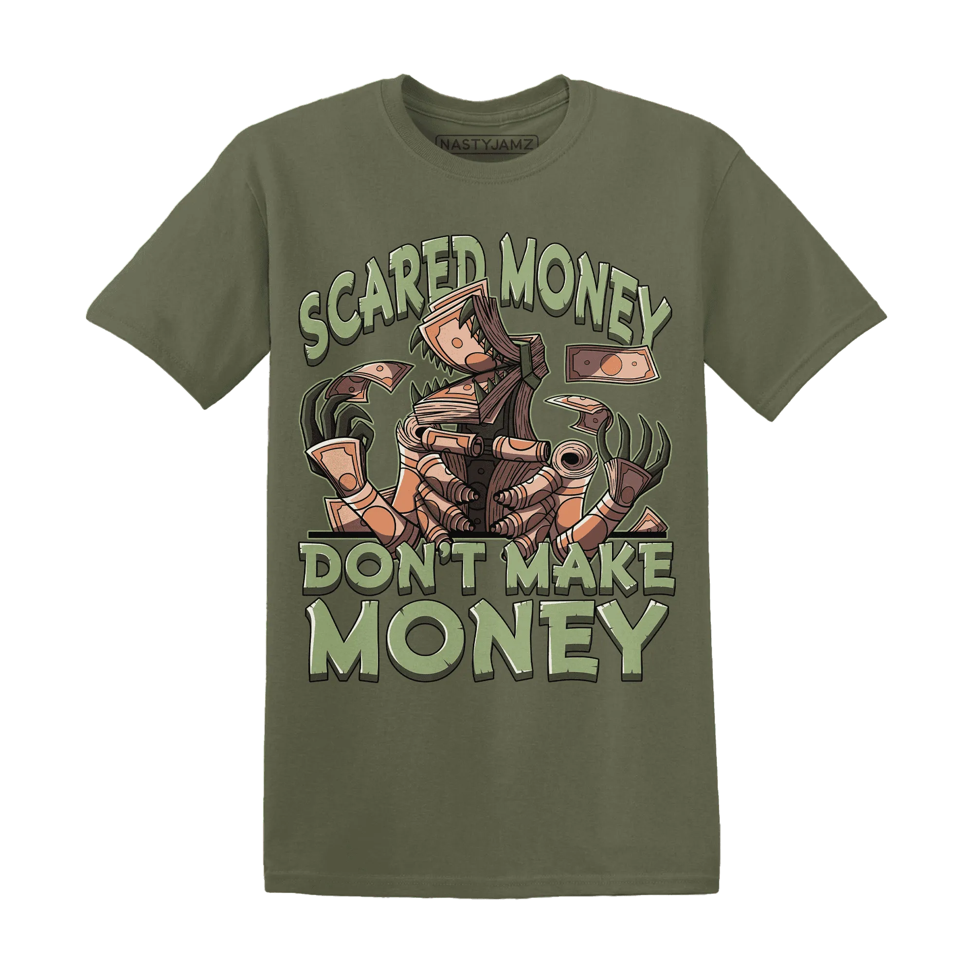 NastyJamz-VaporMax-Plus-Alligator-T-Shirt-Match-Scared-Money