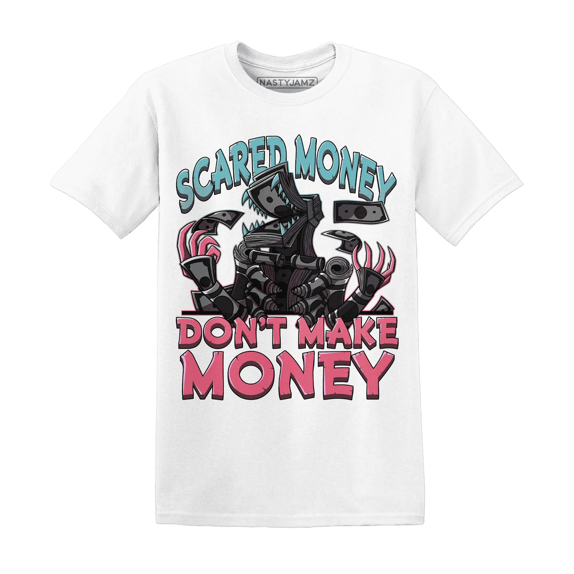 NastyJamz-VaporMax-Plus-South-Beach-T-Shirt-Match-Scared-Money